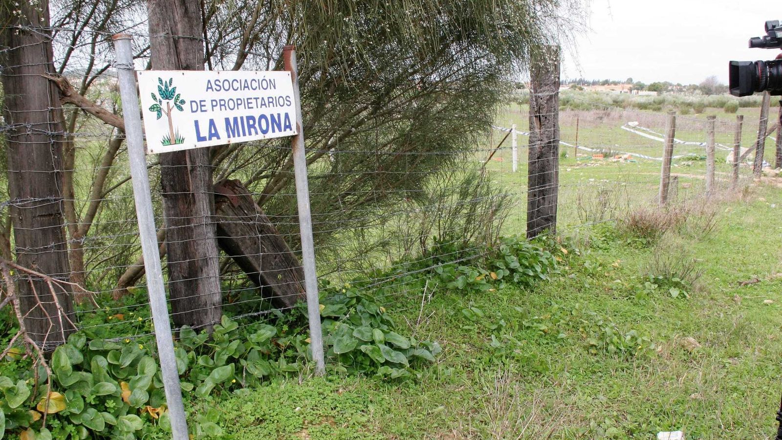 Una imagen de los terrenos junto a los que se produjo el mortal atropello.