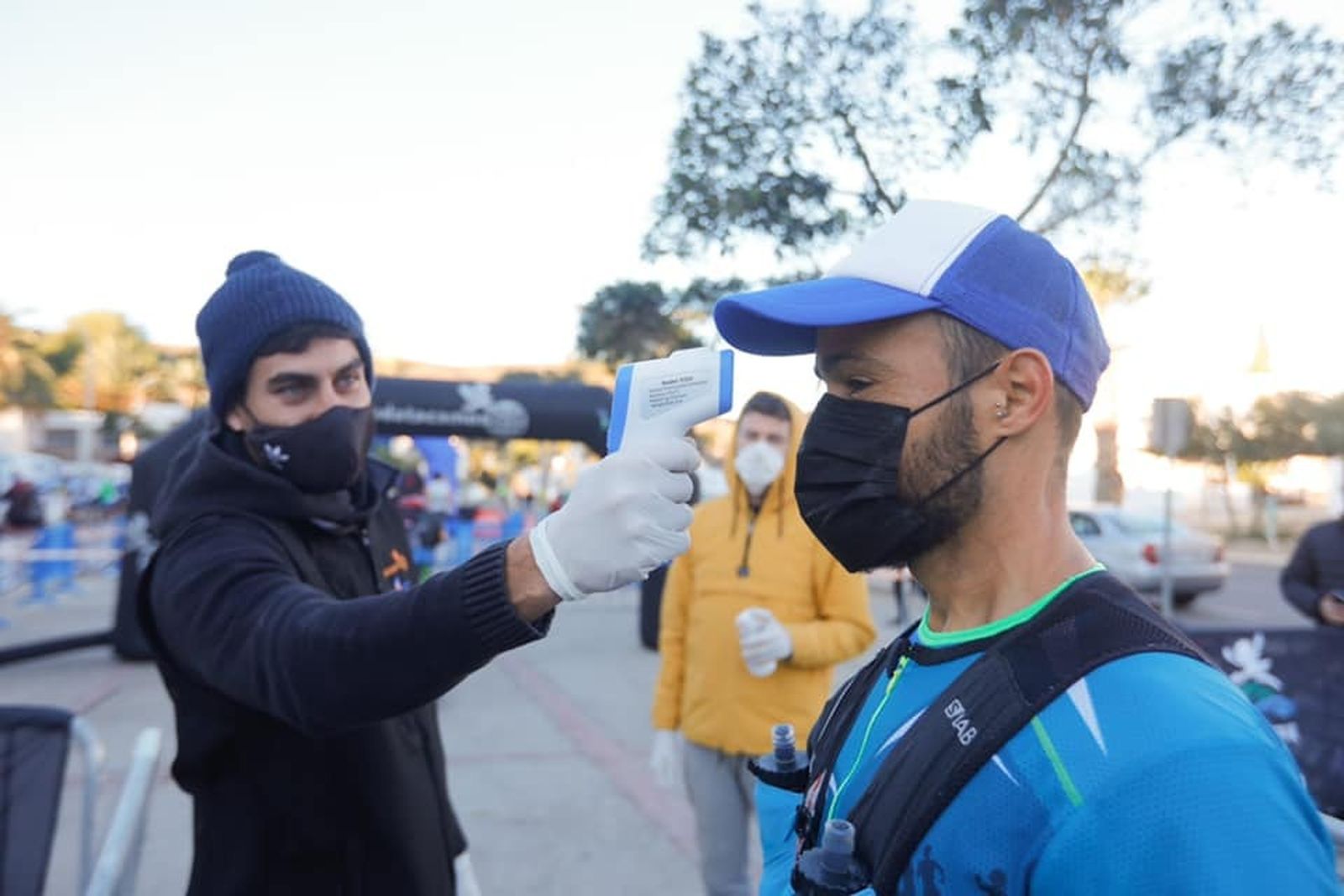 La prueba se disputó bajo estrictas medidas de prevención