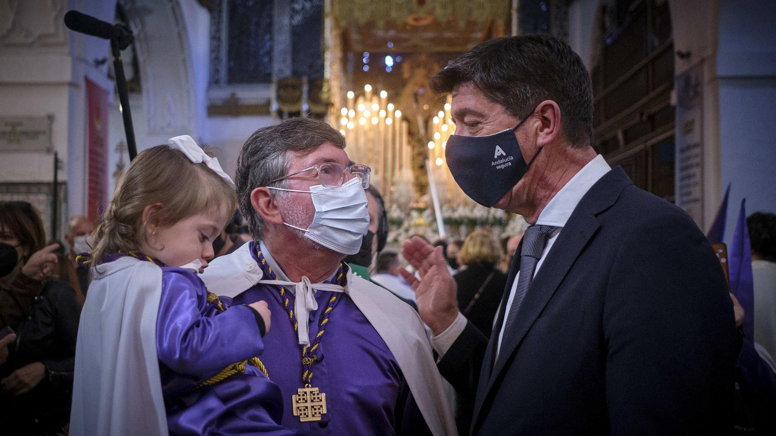 Nazareno de Santa María en la Semana Santa de Cádiz 2022