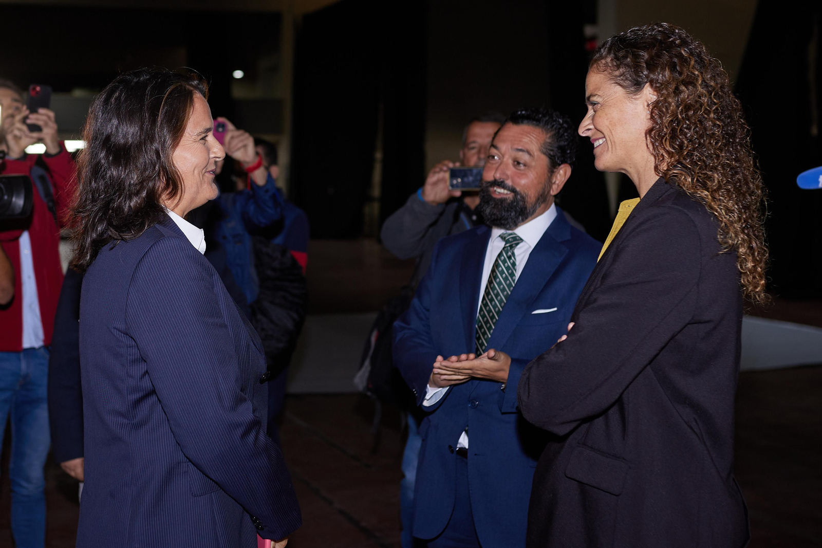 Las fotos del Estadio de la Cartuja para el tenis