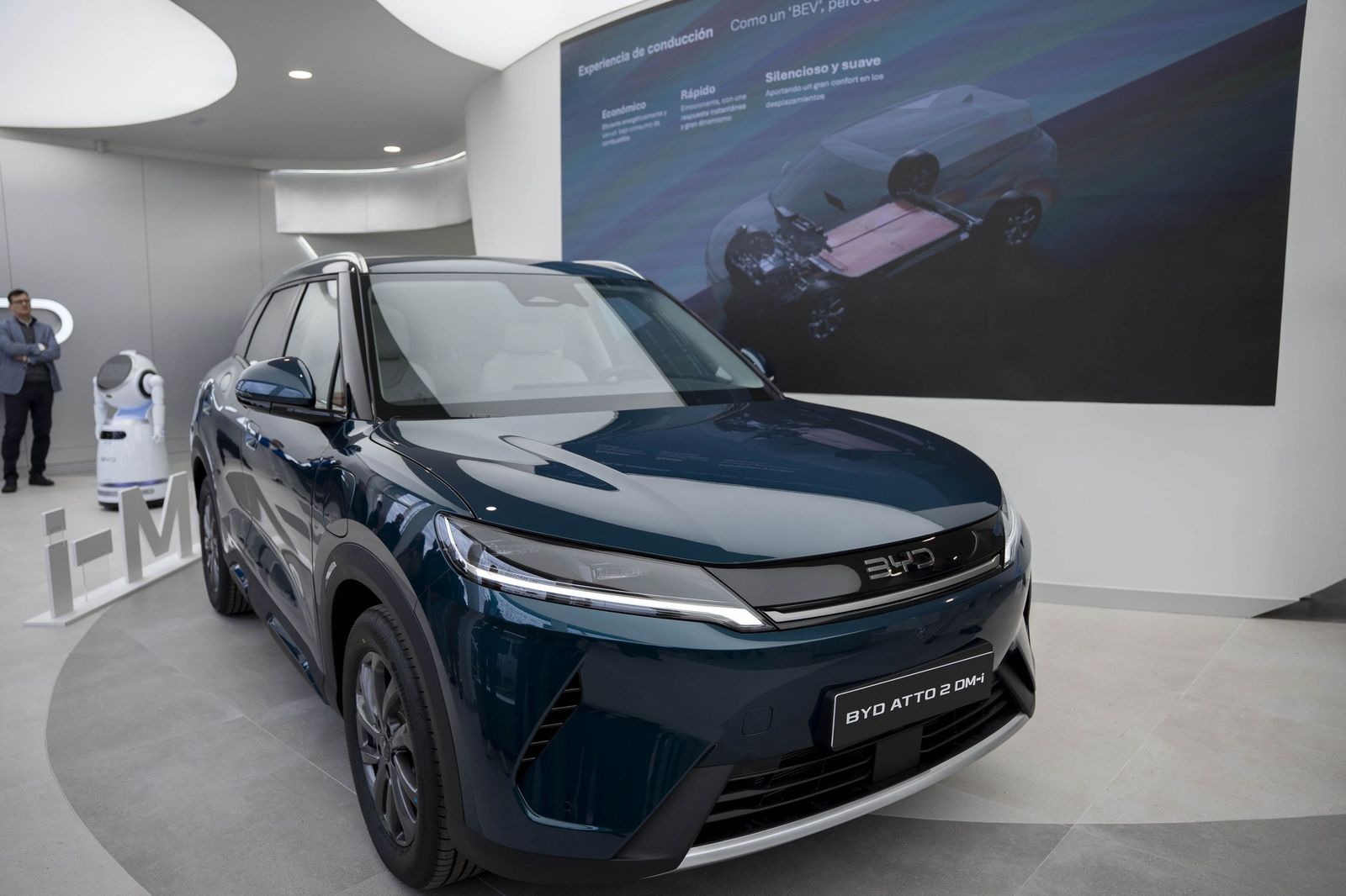 Presentación del nuevo BYD Atto, el coche eléctrico en imágenes