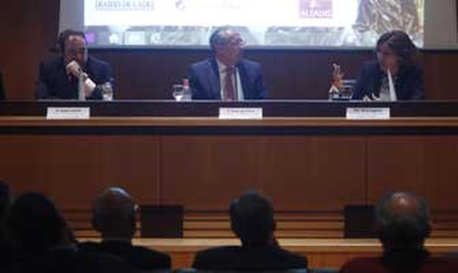 Tomás Valiente, Javier de Torre y Rocío Ingelmo. /Jesús Marín