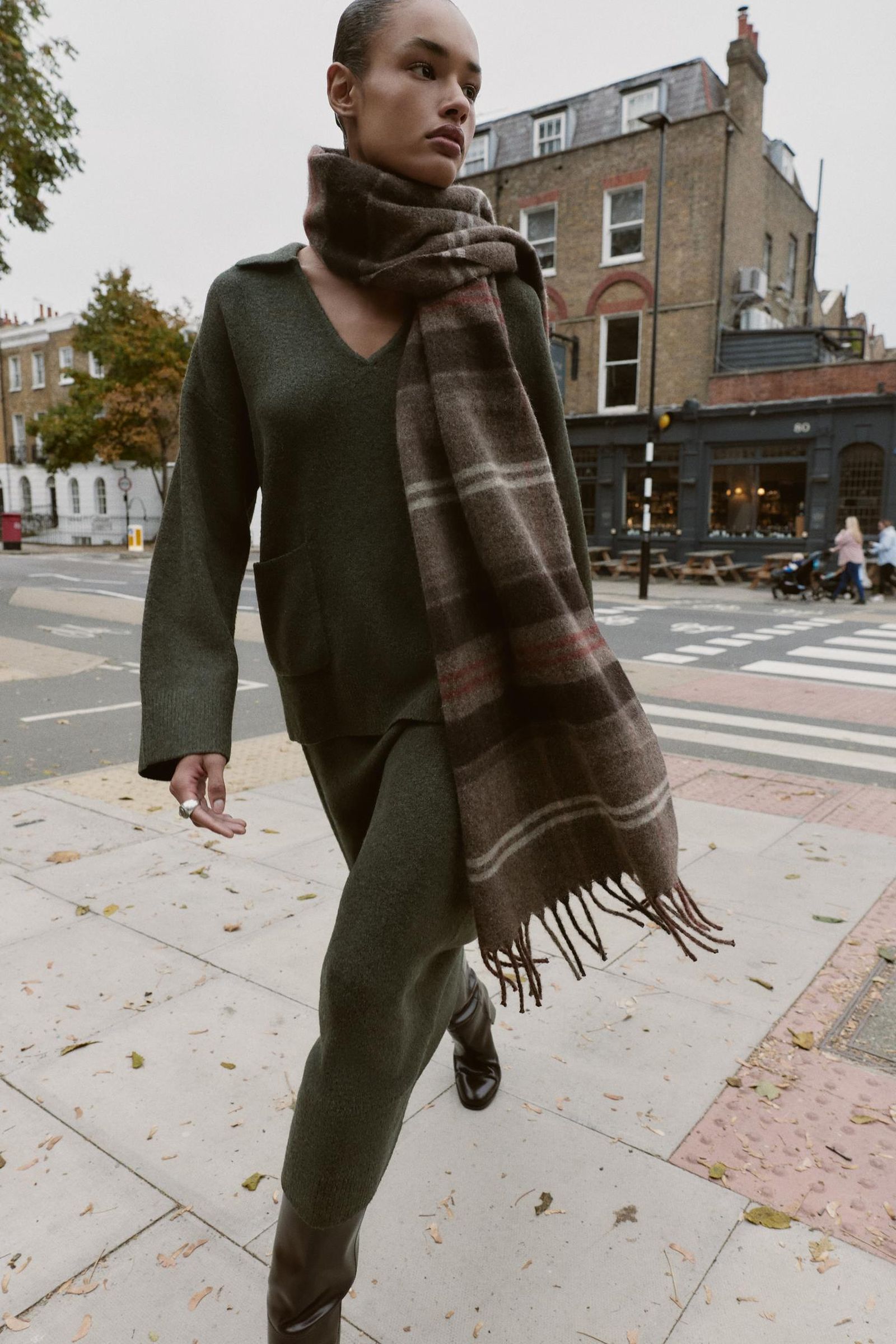 Conjunto de punto de Zara.