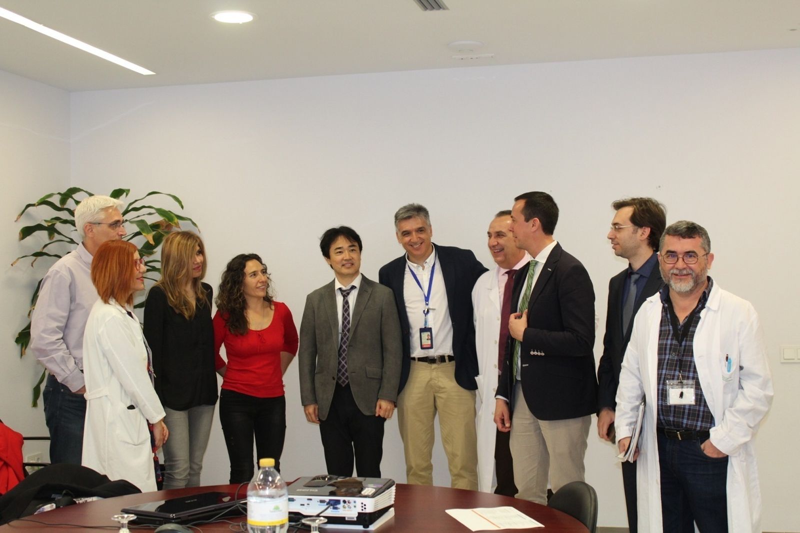 Acto de presentación del curso en el Hospital de Poniente.