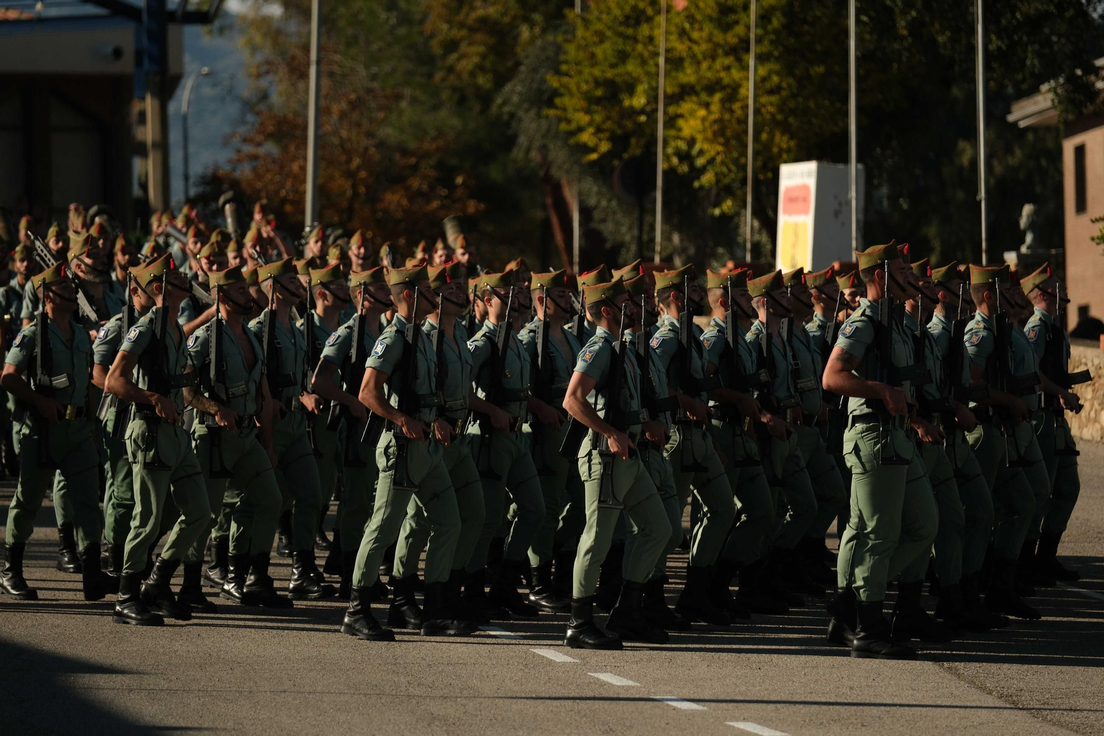 Celebración de la patrono de la Legión, en imágenes