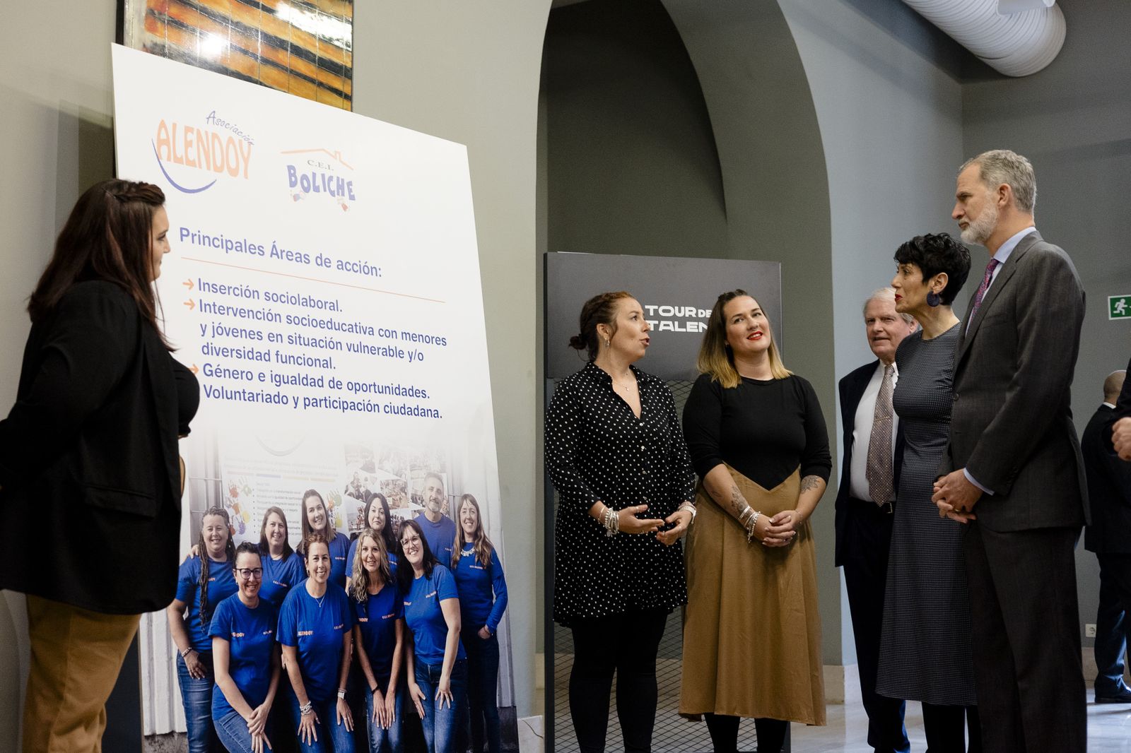 El rey Felipe VI visita Cádiz con motivo de la entrega del Premio Princesa de Girona Social 2024.