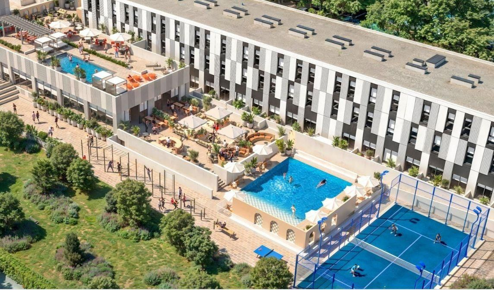 Residencia de estudiantes Vive Sevilla en La Cartuja