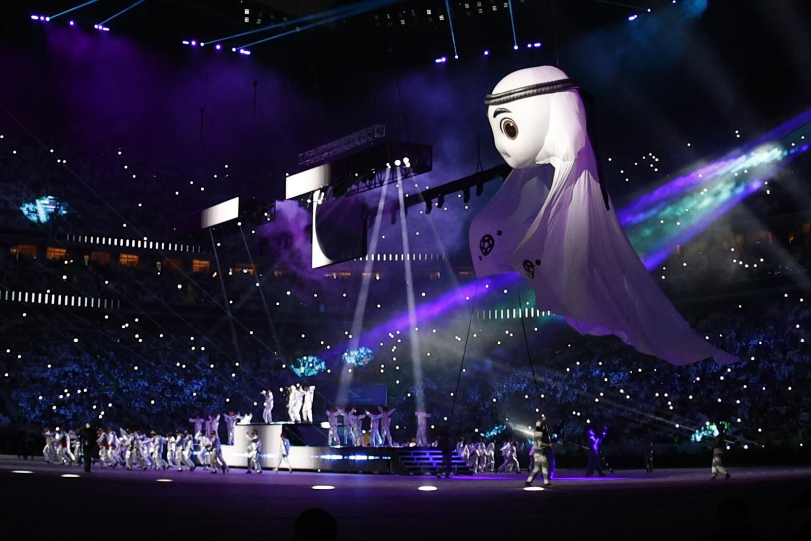 Las fotos de la ceremonia de inauguración del Mundial de Qatar 2022