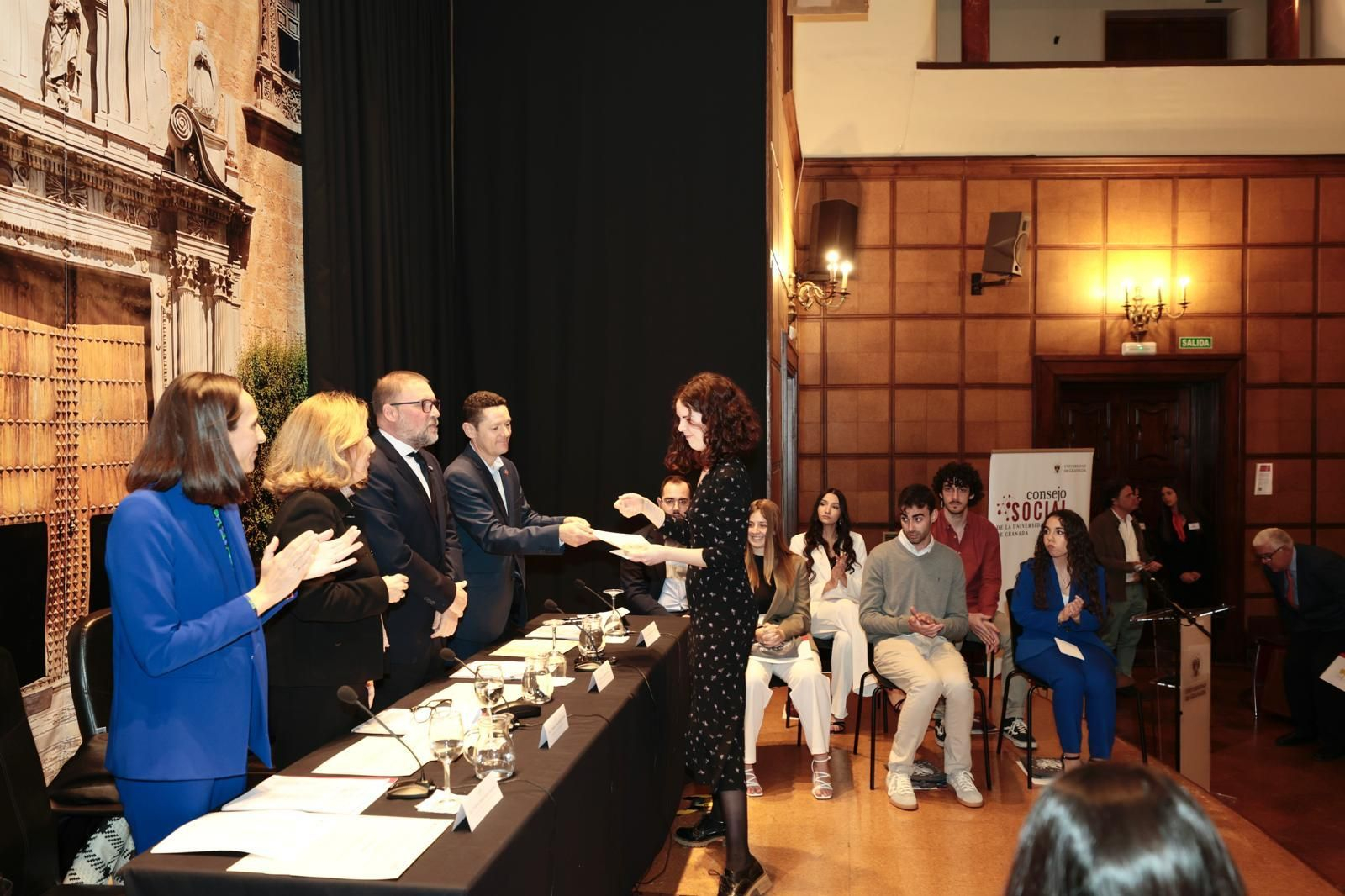 Así fue la entrega de los V Premios de Reconocimiento al Talento del estudiantado para iniciación de la investigación de la UGR