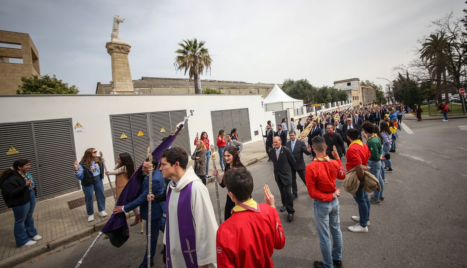 Procesión en Jerez para clausurar el Año Jubilar dedicado al Sagrado Corazón de Jesús