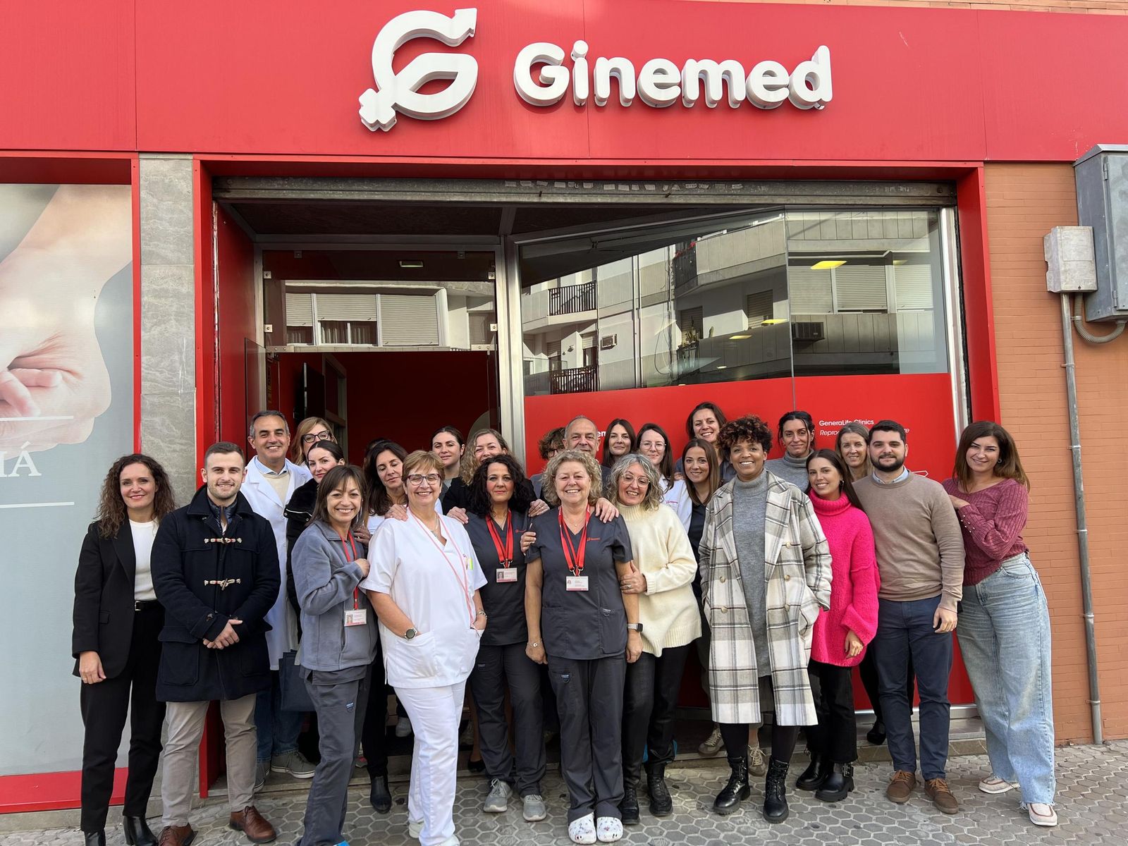 El equipo multidisciplinar de Ginemed Sevilla.