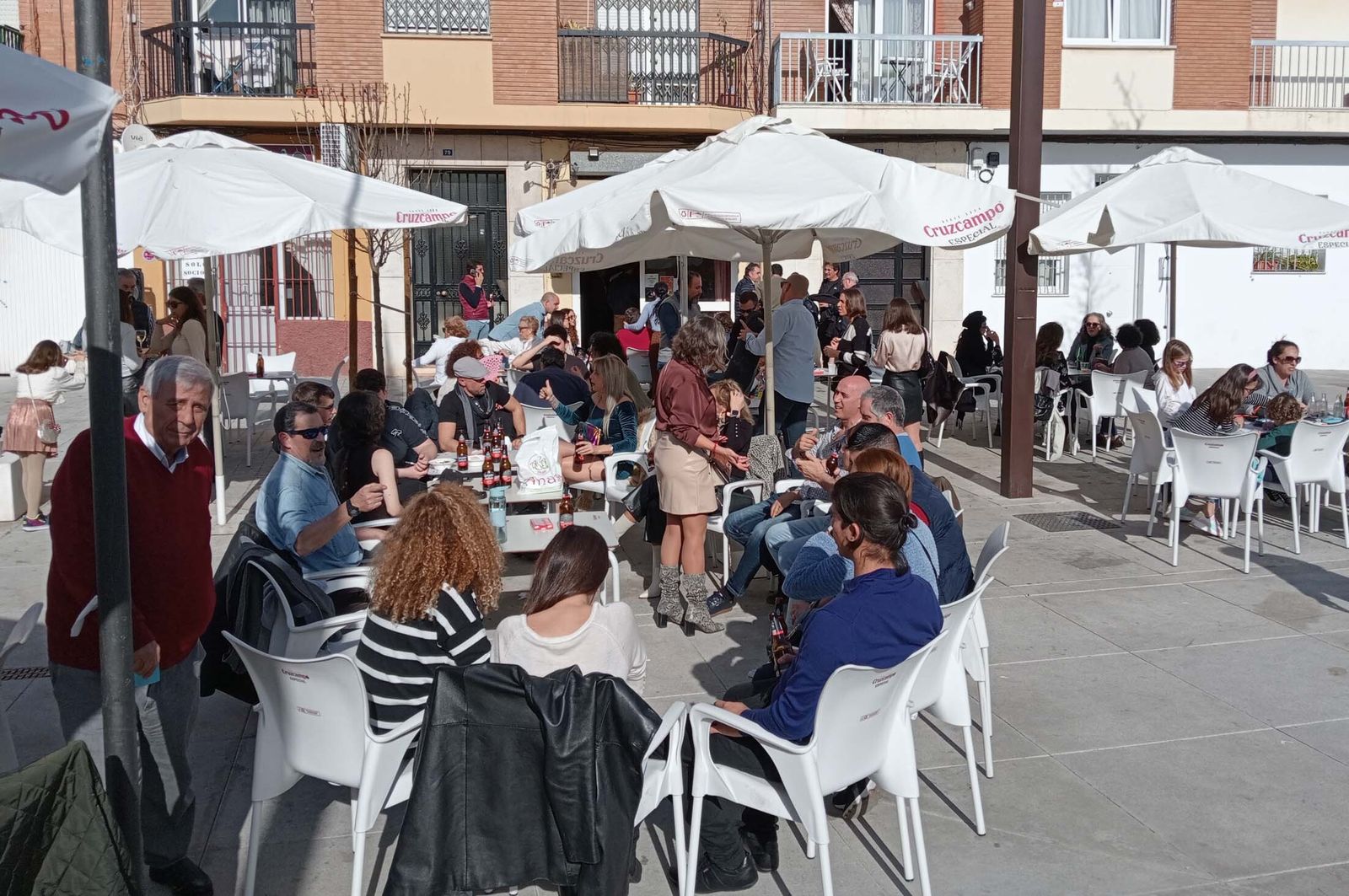 Imágenes del ambiente festivo del 31 de diciembre en Huelva