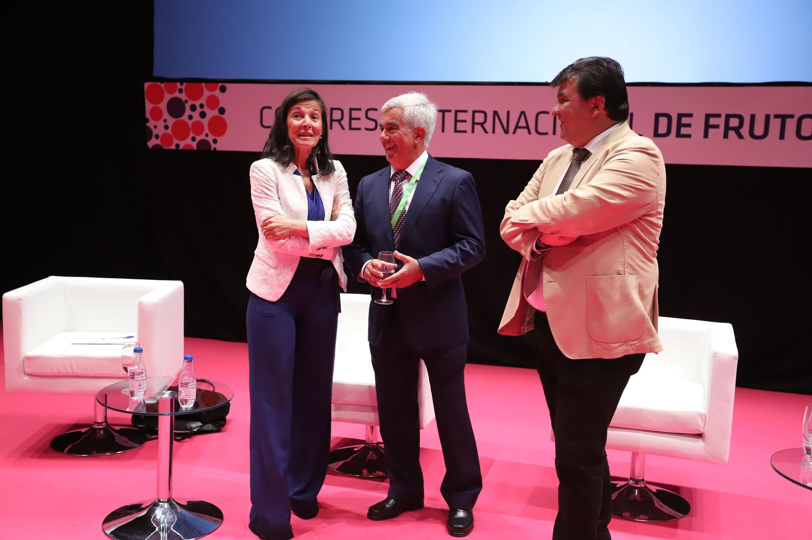 Imágenes de la inauguración del V Congreso de Frutos rojos