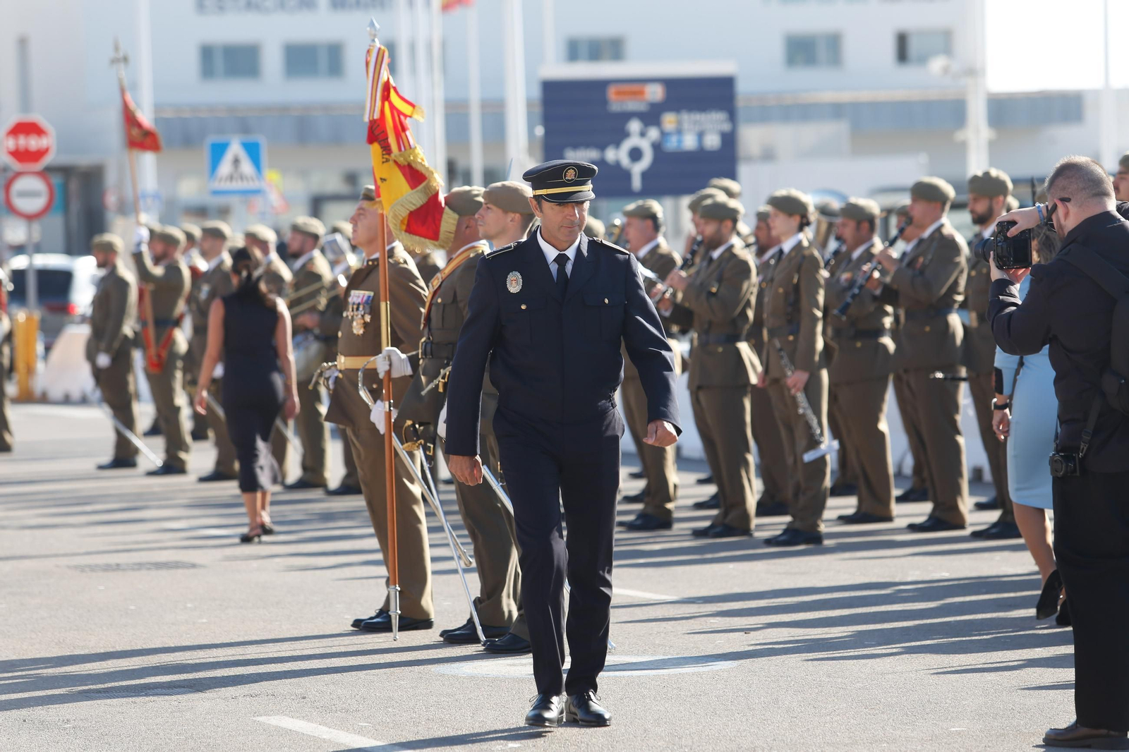 Las fotos de la jura de bandera civil en Tarifa