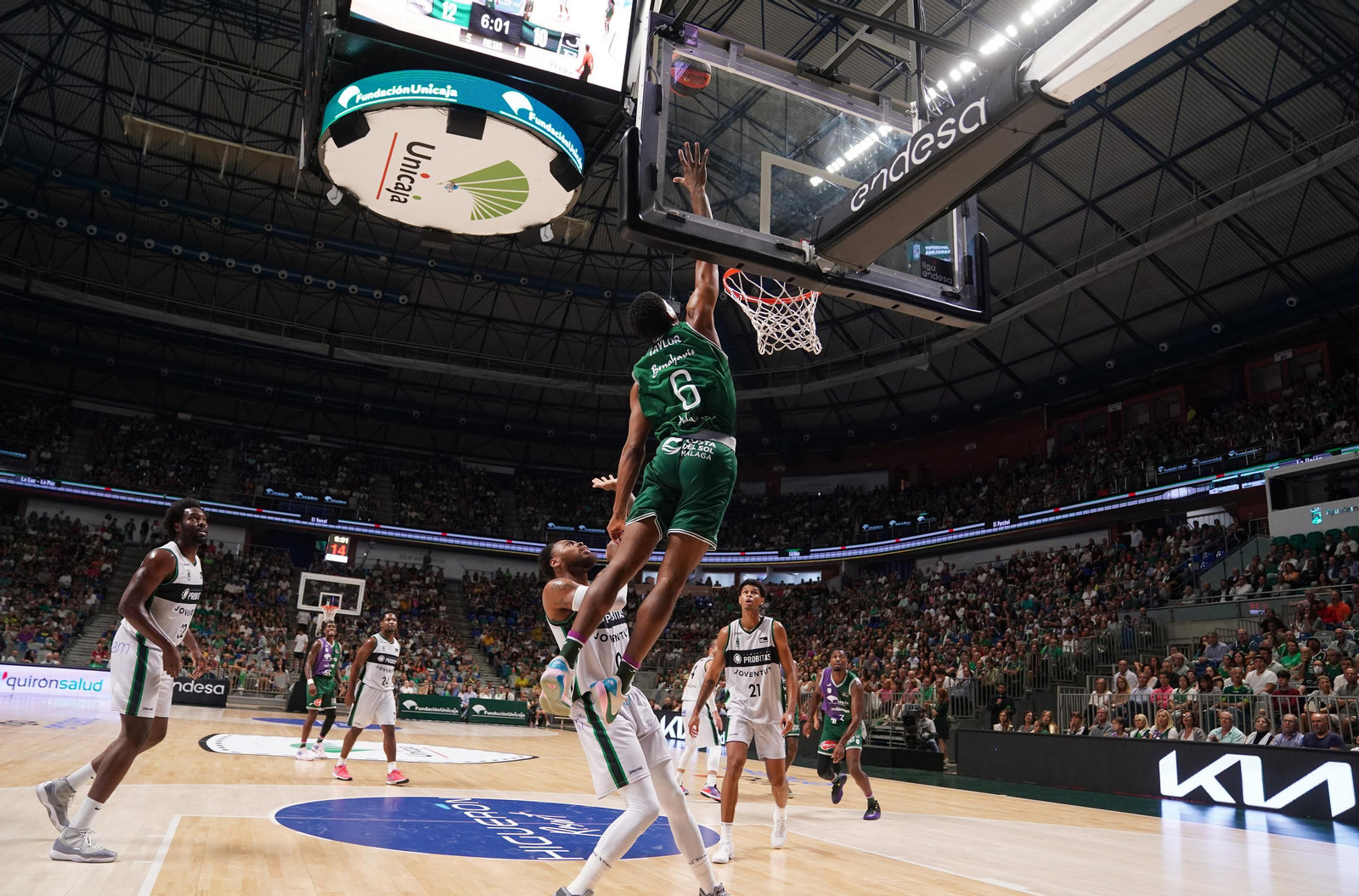 El Unicaja-Joventut, en fotos