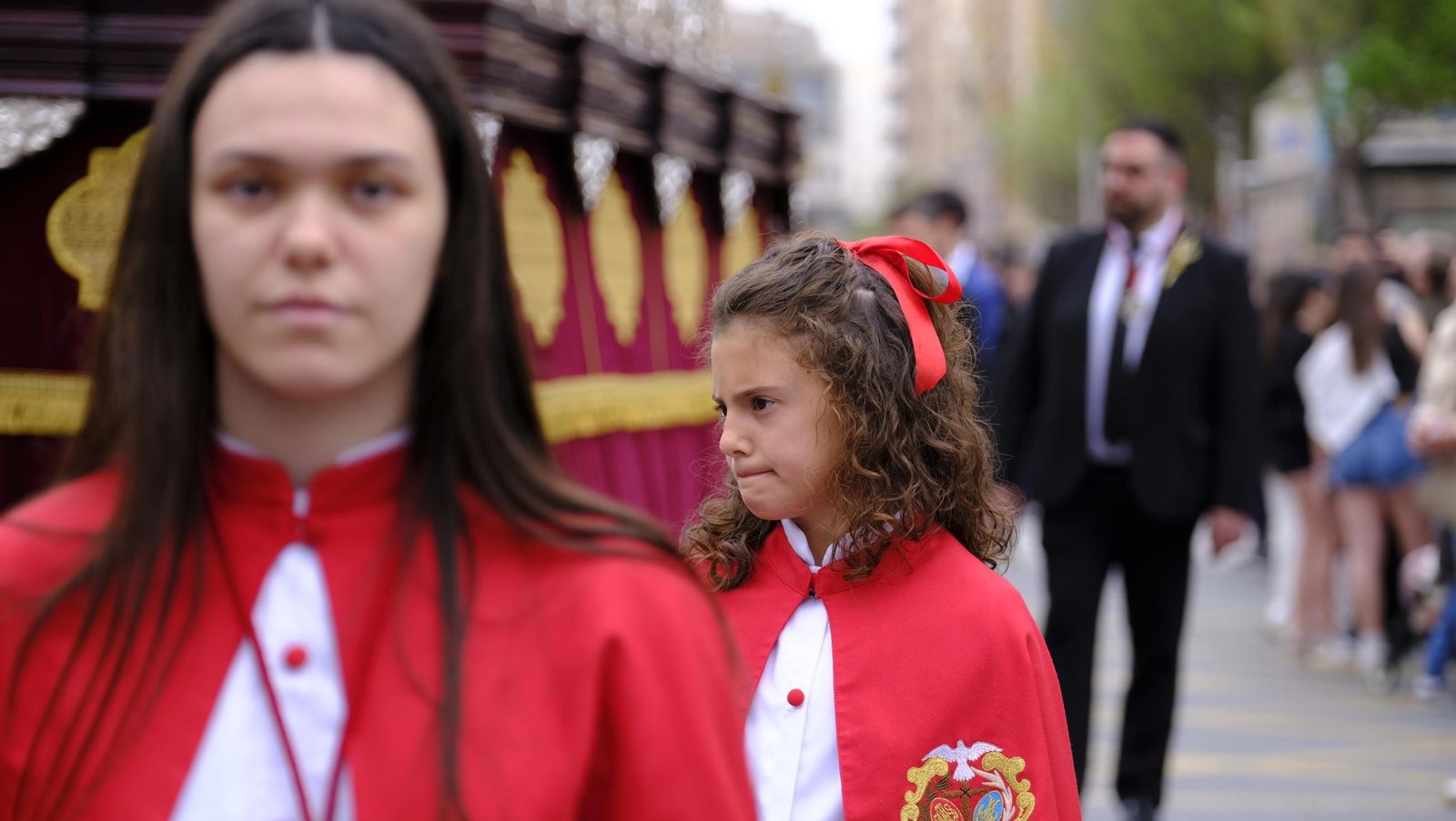 La Borriquita en la Semana Santa de Almería 2025, en imágenes