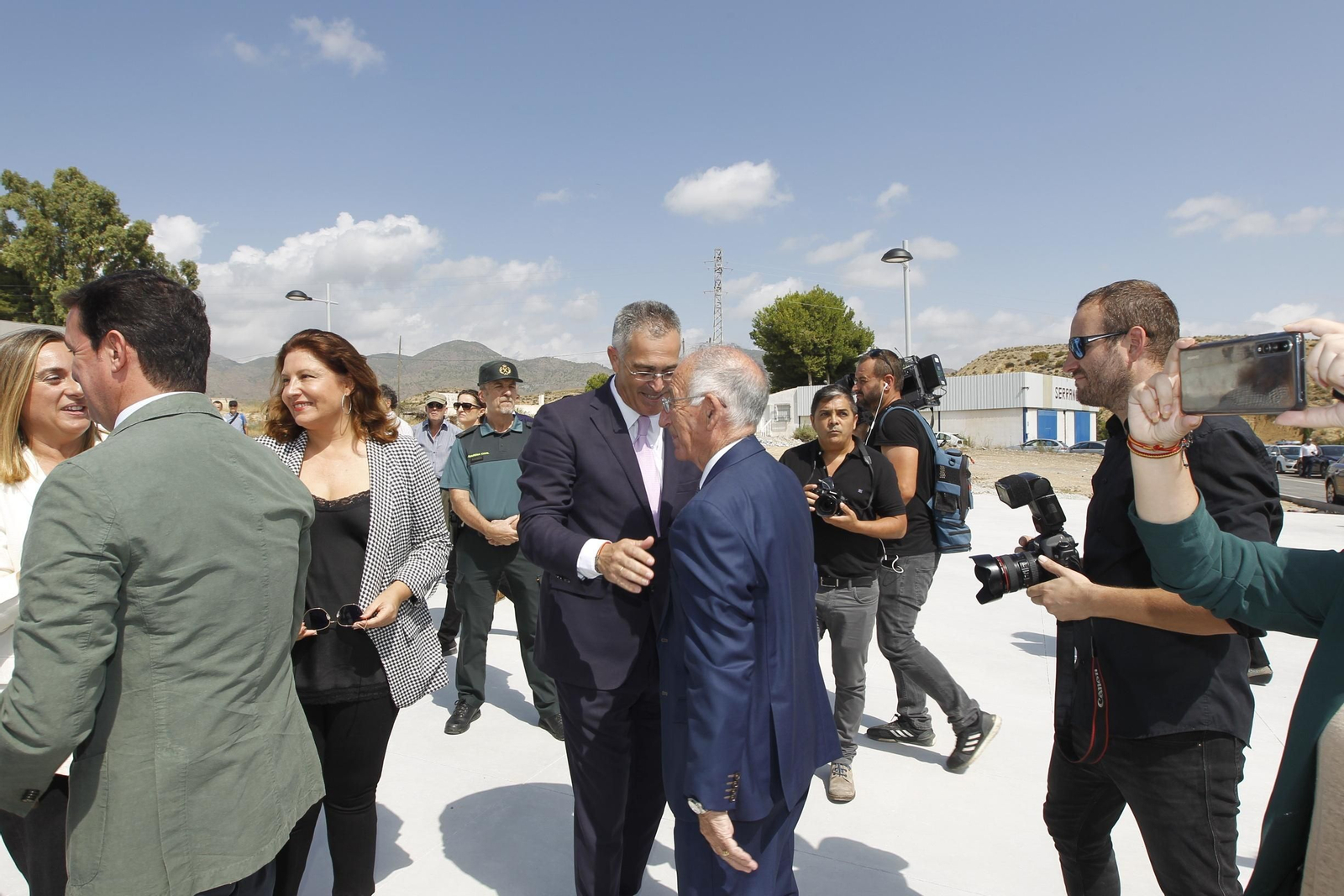 Inauguración escultura 'La Mujer del Almanzora'. Olula del Río