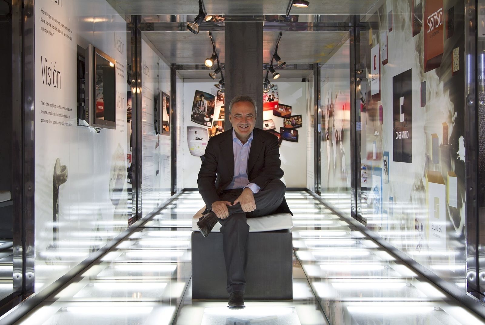 El presidente del Grupo Cosentino, Francisco Martínez-Cosentino.