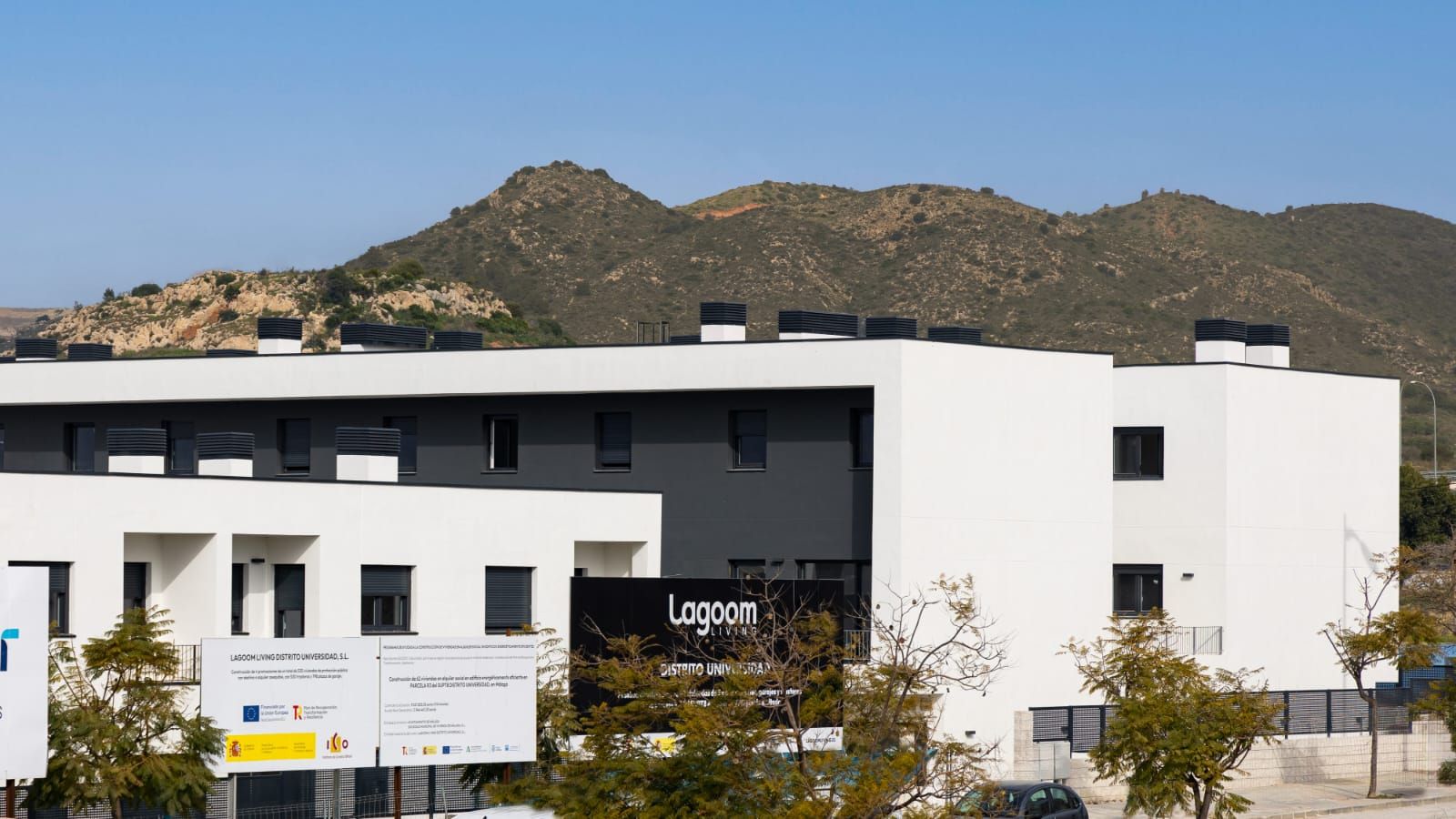 Vista de la primera fase de viviendas de ‘Distrito Universidad’, ya completada.