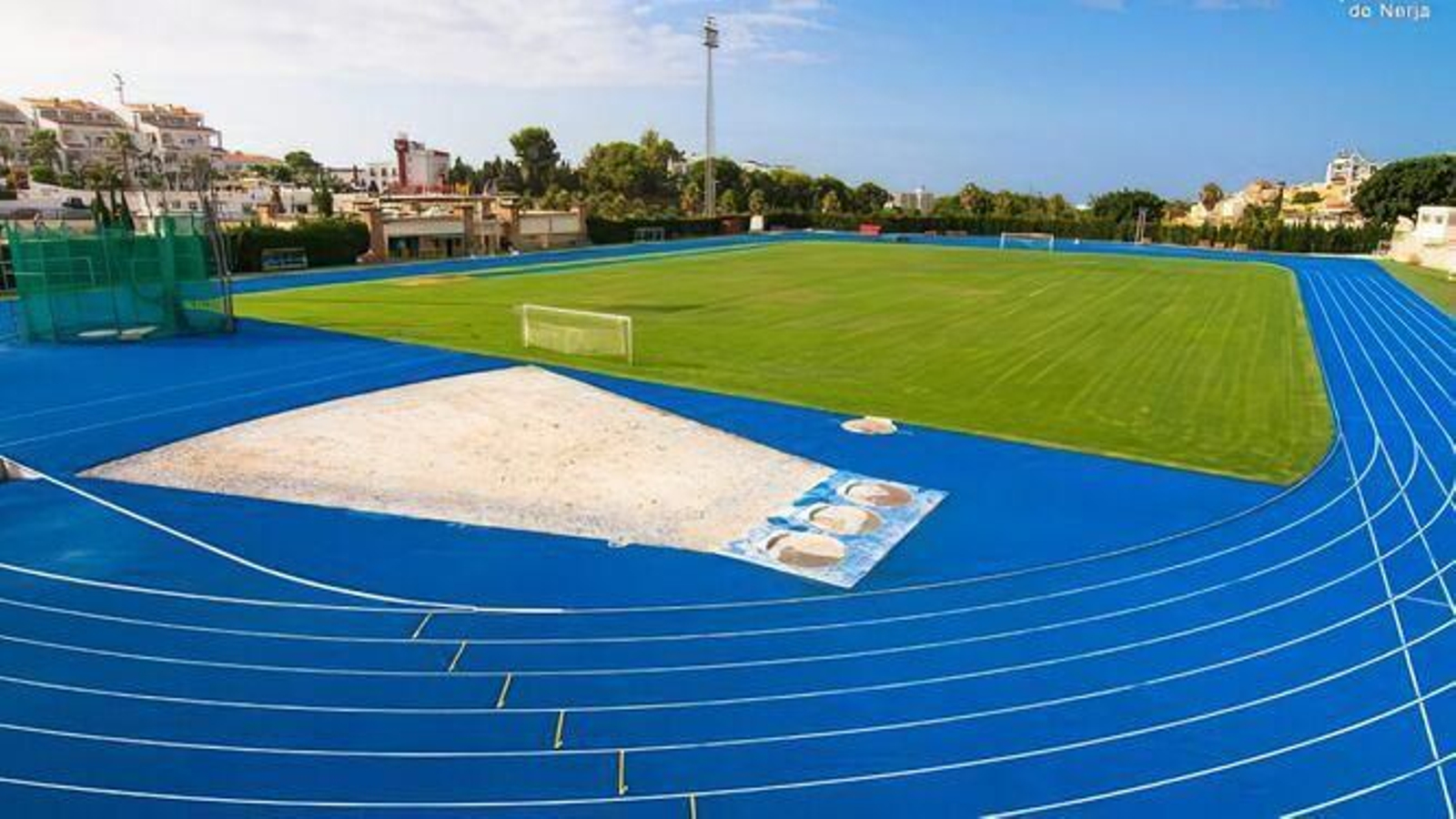 El estadio Enrique López Cuenca de Nerja