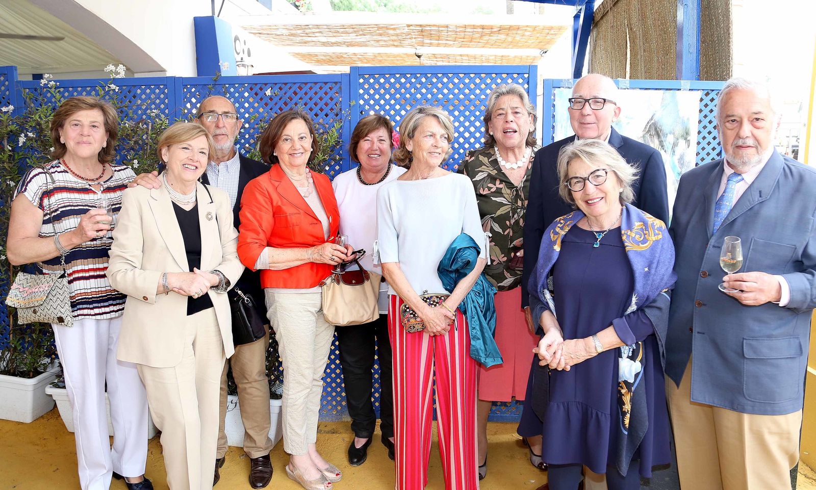 María García Angulo, Jorge de Juan, Irene Parra, José Joaquín Tinoco,María Dolores Cruz, Liliane Bardet, Lydia Mansen, Inés y Fátima Ruiz de Lassaletta y Guy Biggot.