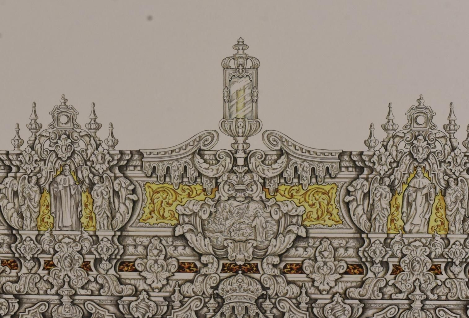 La Quinta Angustia de Córdoba presenta el diseño del paso del Señor del Soberano Poder