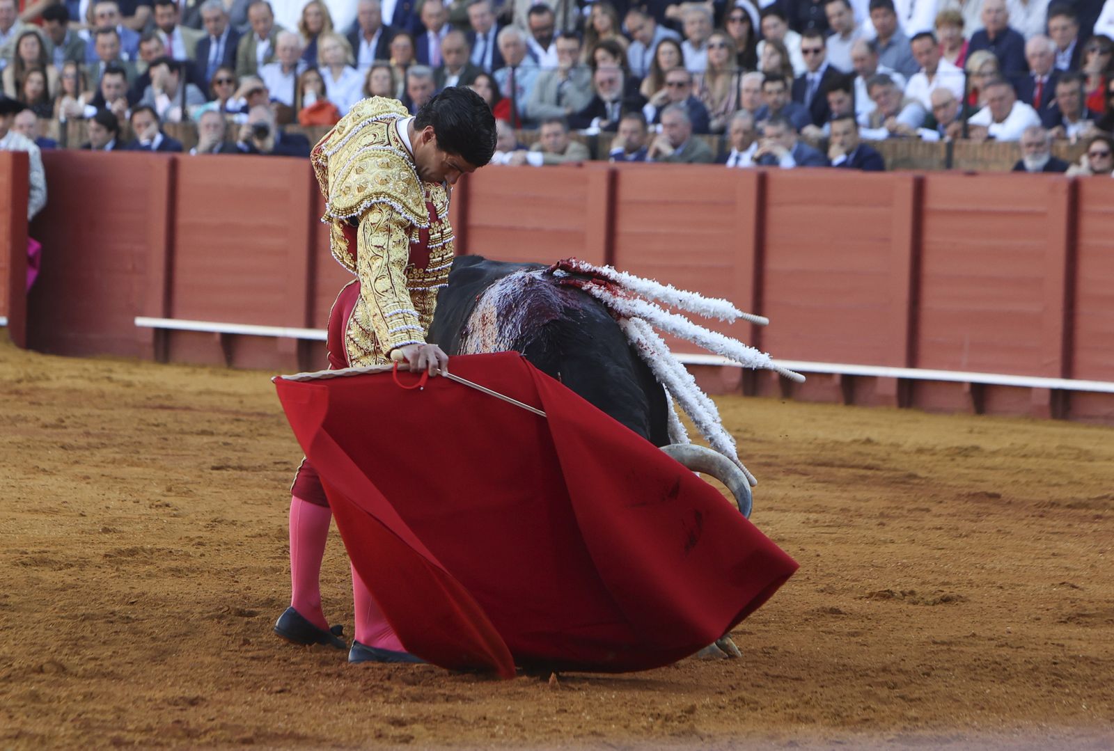 Corrida de toros de Morante de la Puebla, José María Manzanares y Pablo Aguado