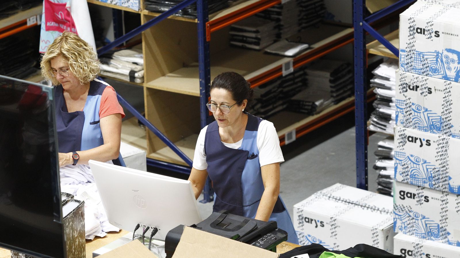 Trabajadoras de Gary's.