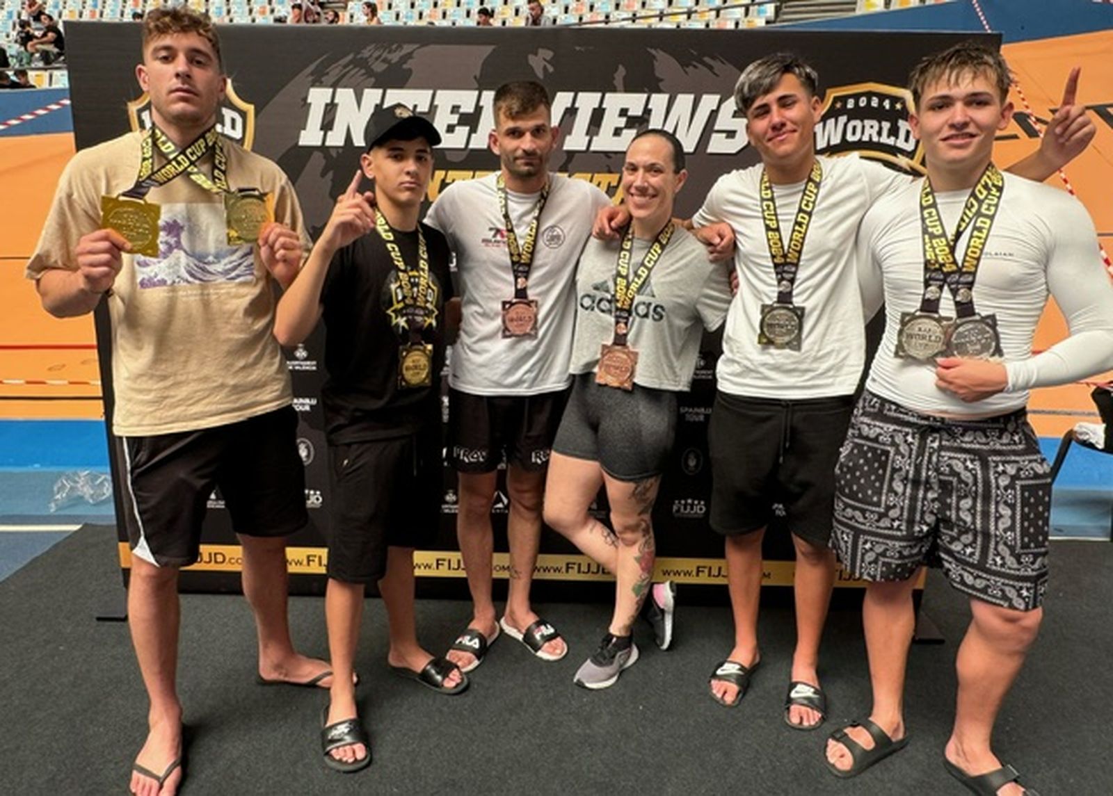 Los granadinos del JP Campos que compitieron en Valencia