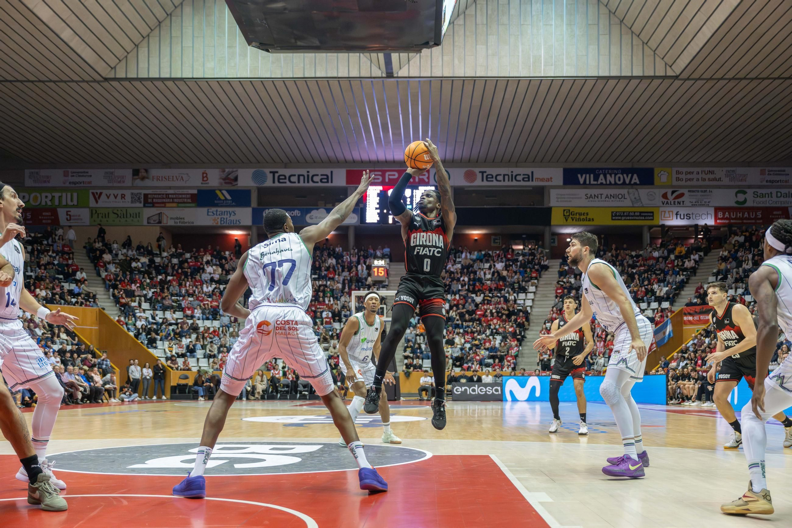 Girona-Unicaja, en fotos