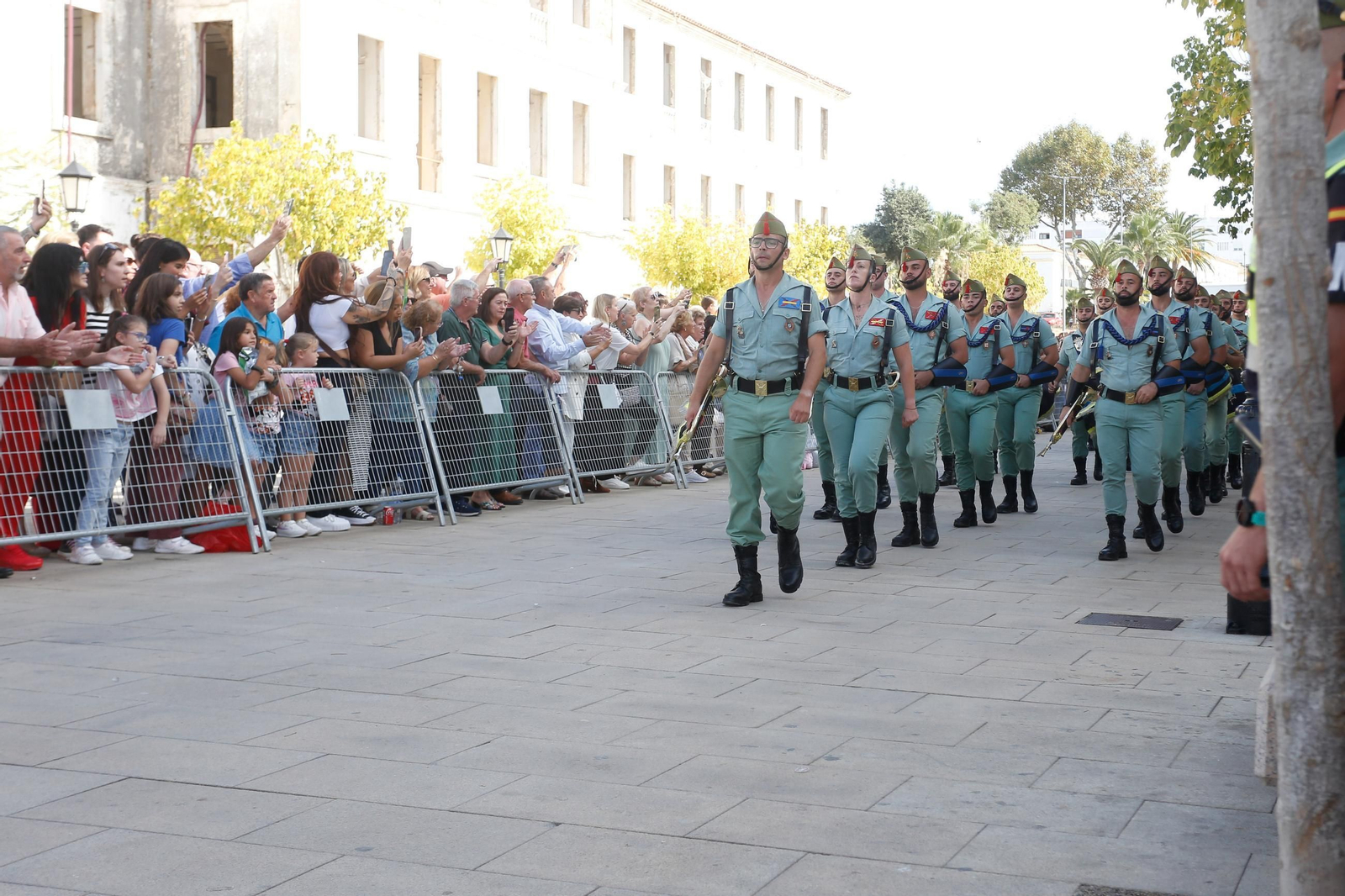 San Roque homenajea al Regimiento Pavía en su 30 aniversario, en imágenes