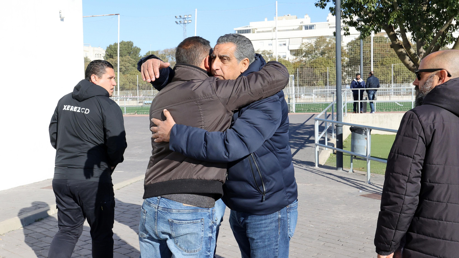 Despedida de Juan Carlos y charla del presidente con los jugadores