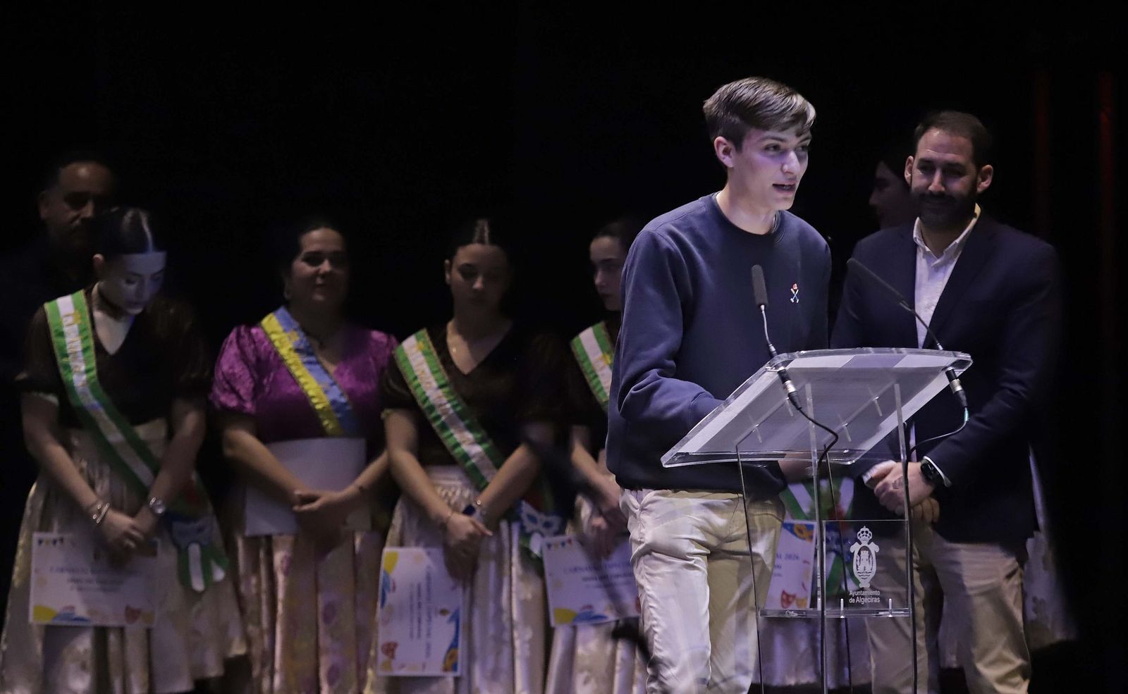 Fotos del pregón del Carnaval Especial 2026 protagonizado por Fran Amado en Algeciras