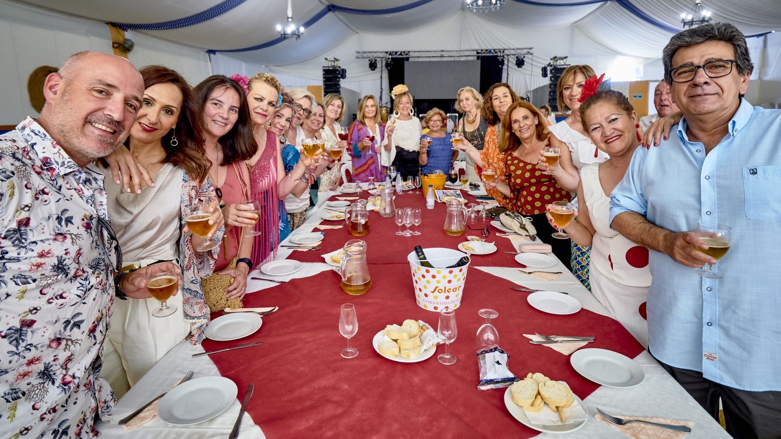 Imagen del primer día de la Feria de Puerto Real 2022