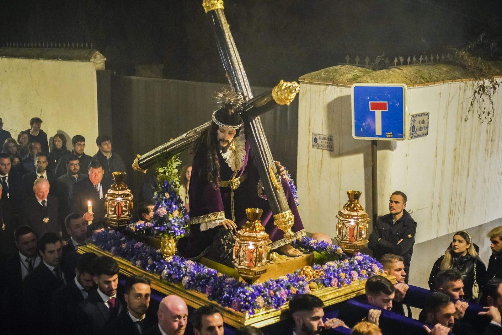 Del Albaicín al Realejo, las imágenes del traslado de Tres Caídas