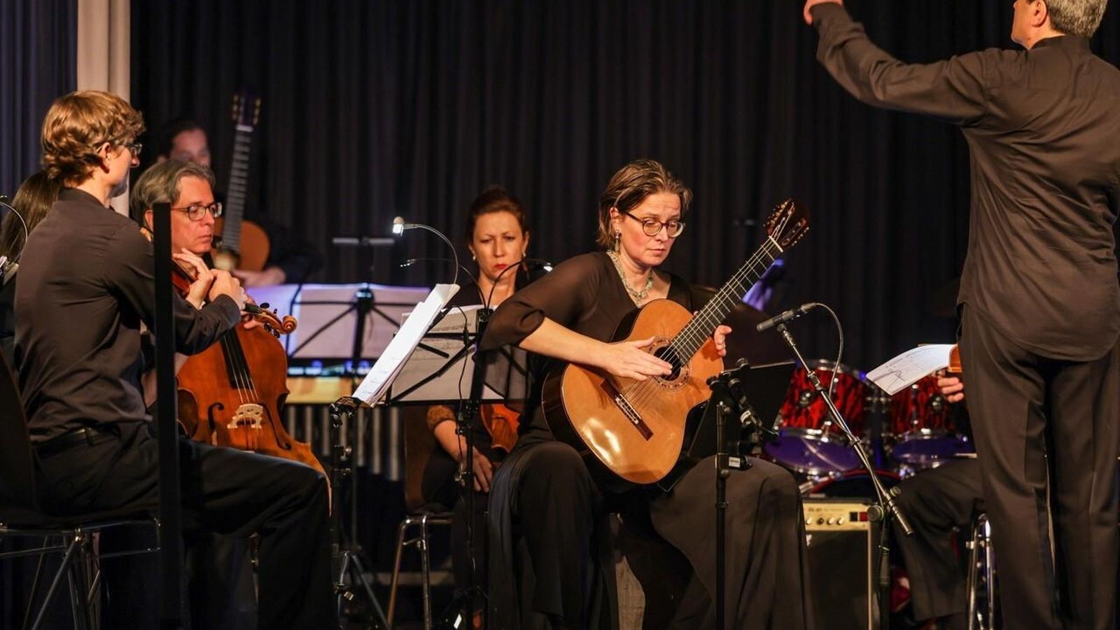 Un momento del concierto.