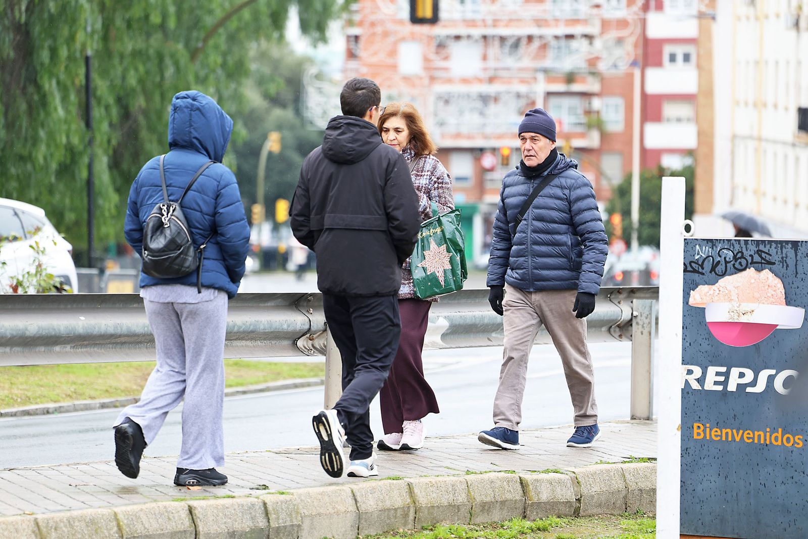 Lluvia y frío intenso en la mañana de miércoles