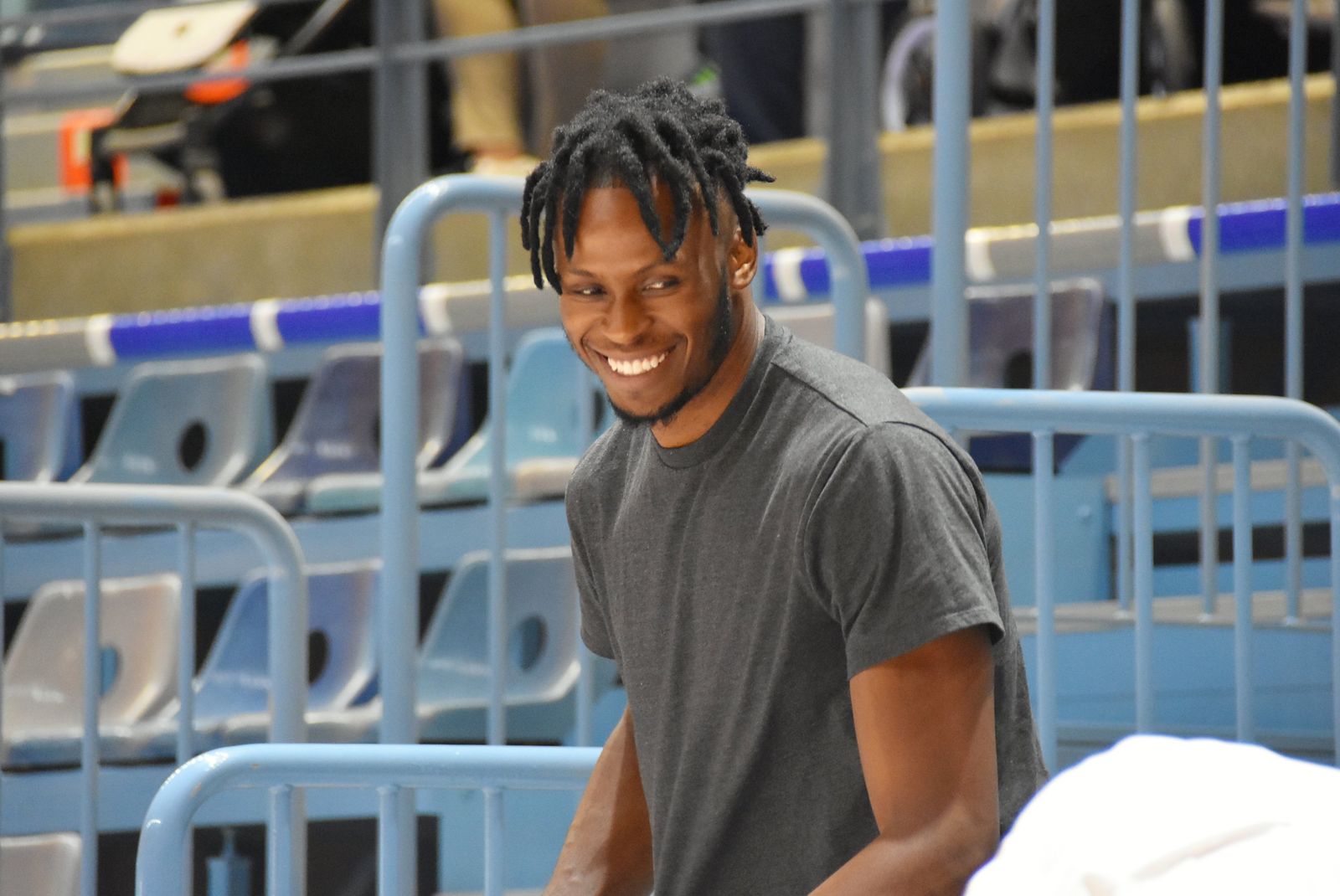 Chukuka Emili puede debutar este sábado como jugador del Ciudad de Huelva.