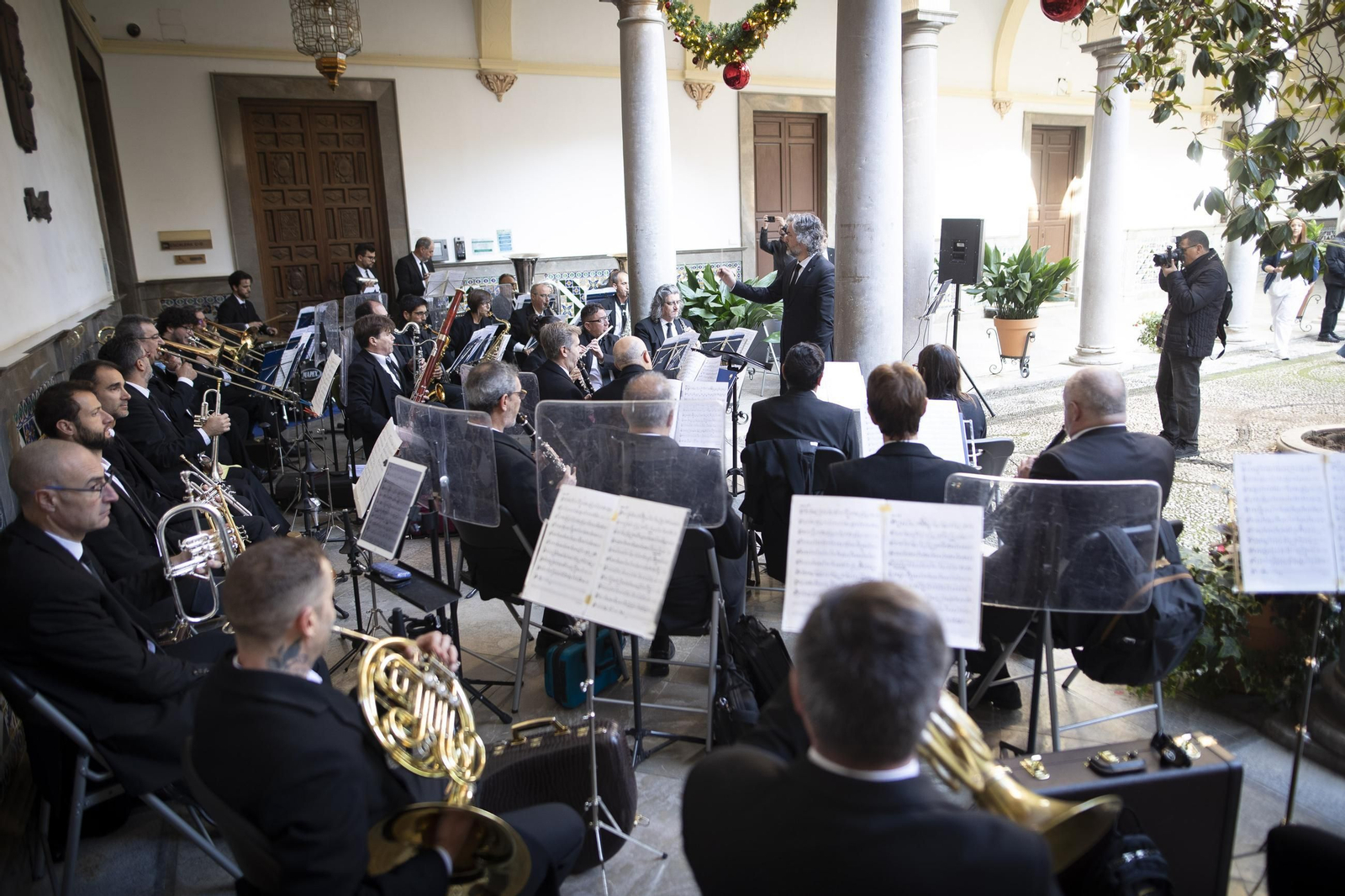 Las fotos de la inauguración del Belén del Ayuntamiento de Granada