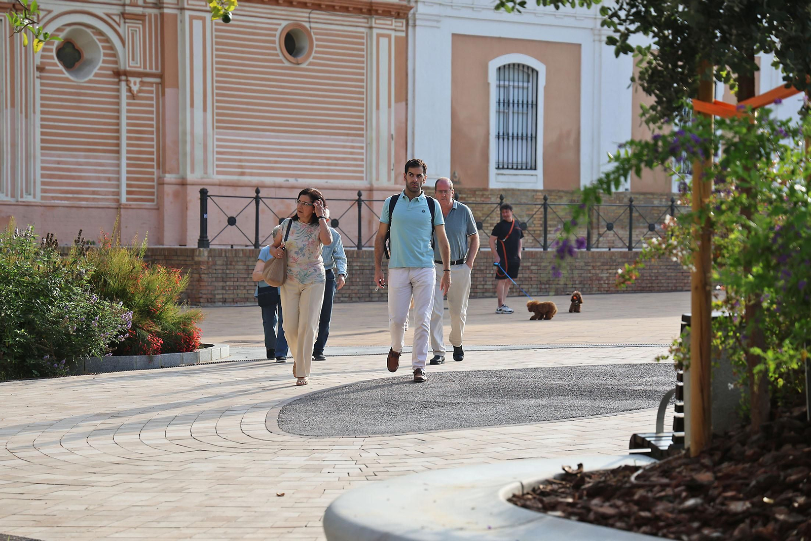 La Plaza de La Merced, un remanso de paz en las mañanas de verano