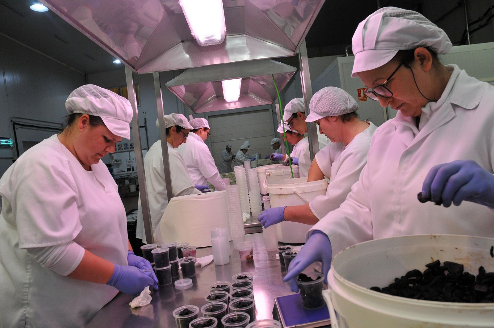 Una de las líneas de trabajo de La Abuela Carmen en su factoría de Montalbán.