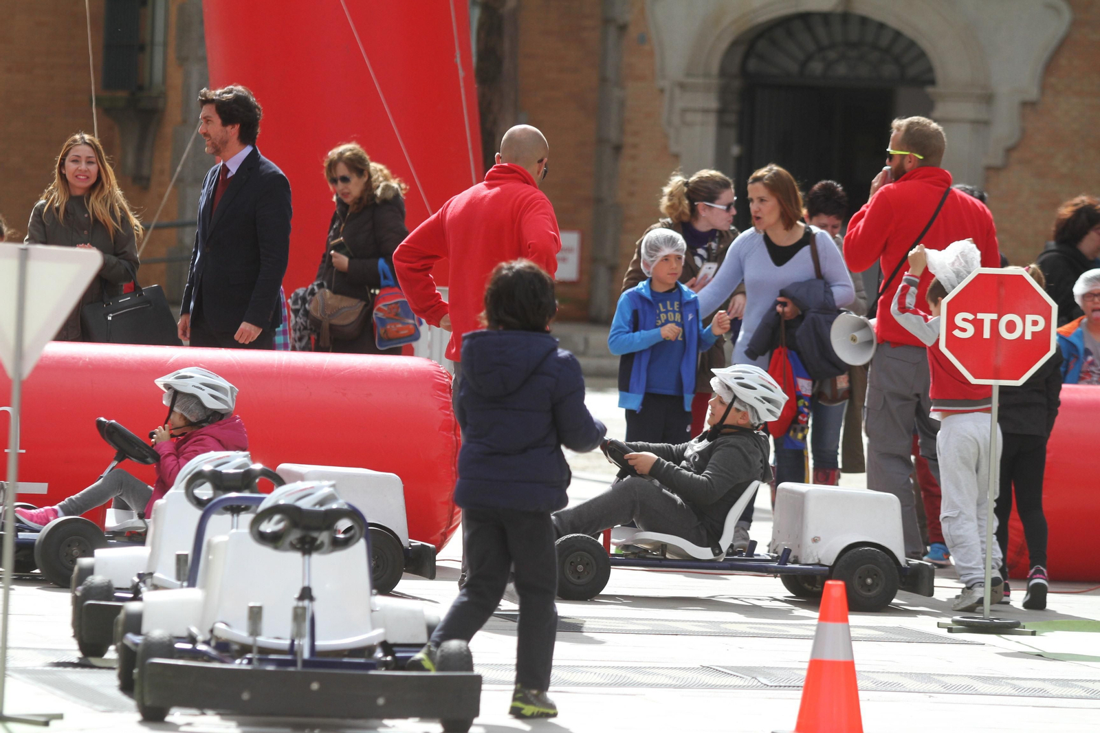 Presentación de la caravana de educación vial de Mapfre