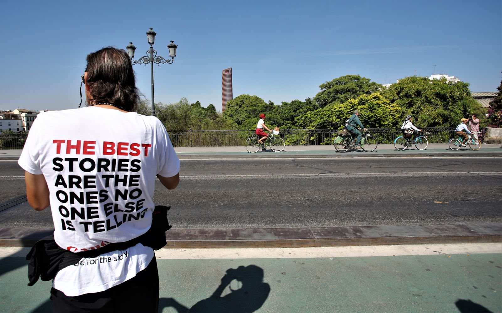 Las imágenes de la 'Gymkhana' Fotográfica Movilidad en Sevilla