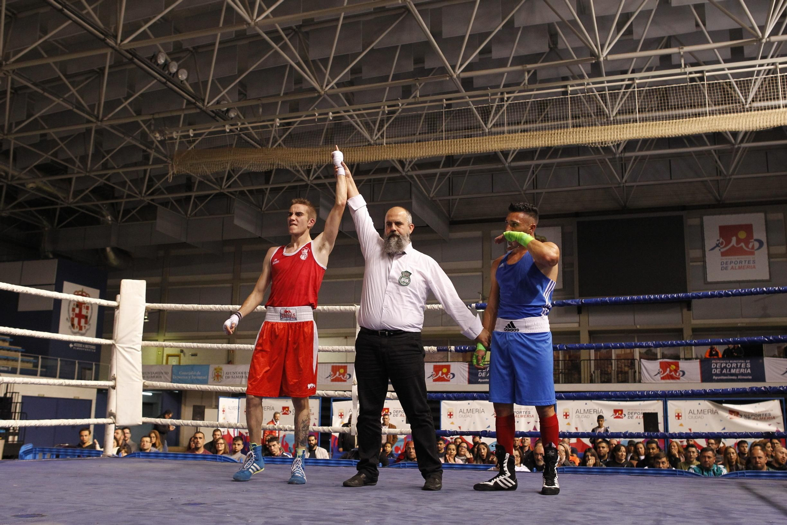 Fotogalería de la velada solidaria de boxeo