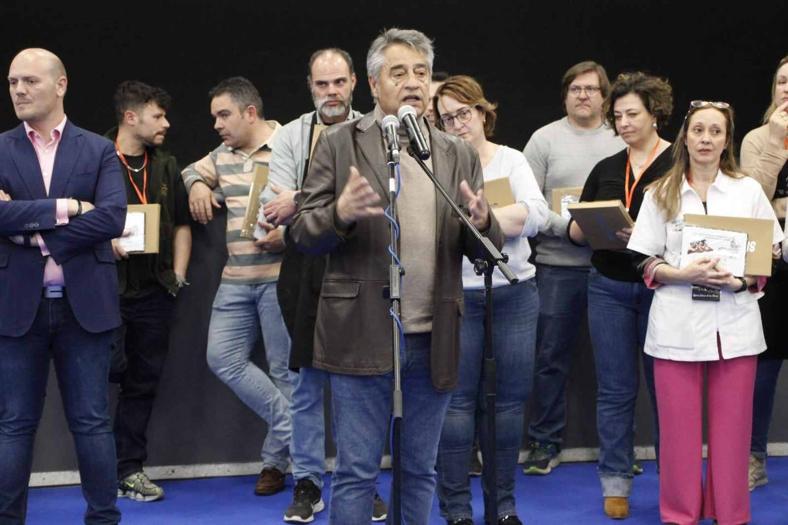 La clausura de la I Feria del Queso de Los Pedroches en Hinojosa del Duque, en imágenes