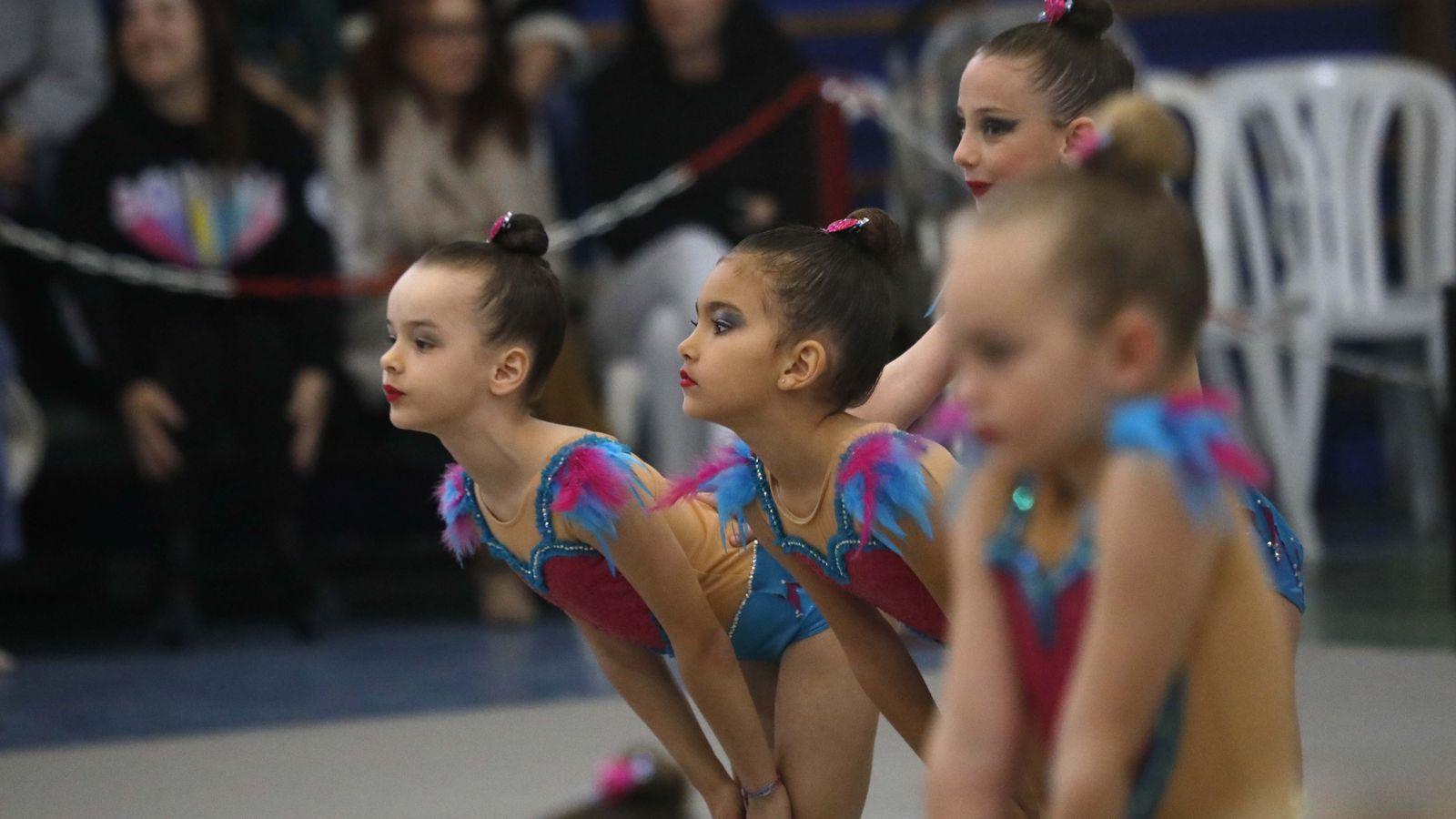 Torneo de gimnasia ritmica en el Tesorillo