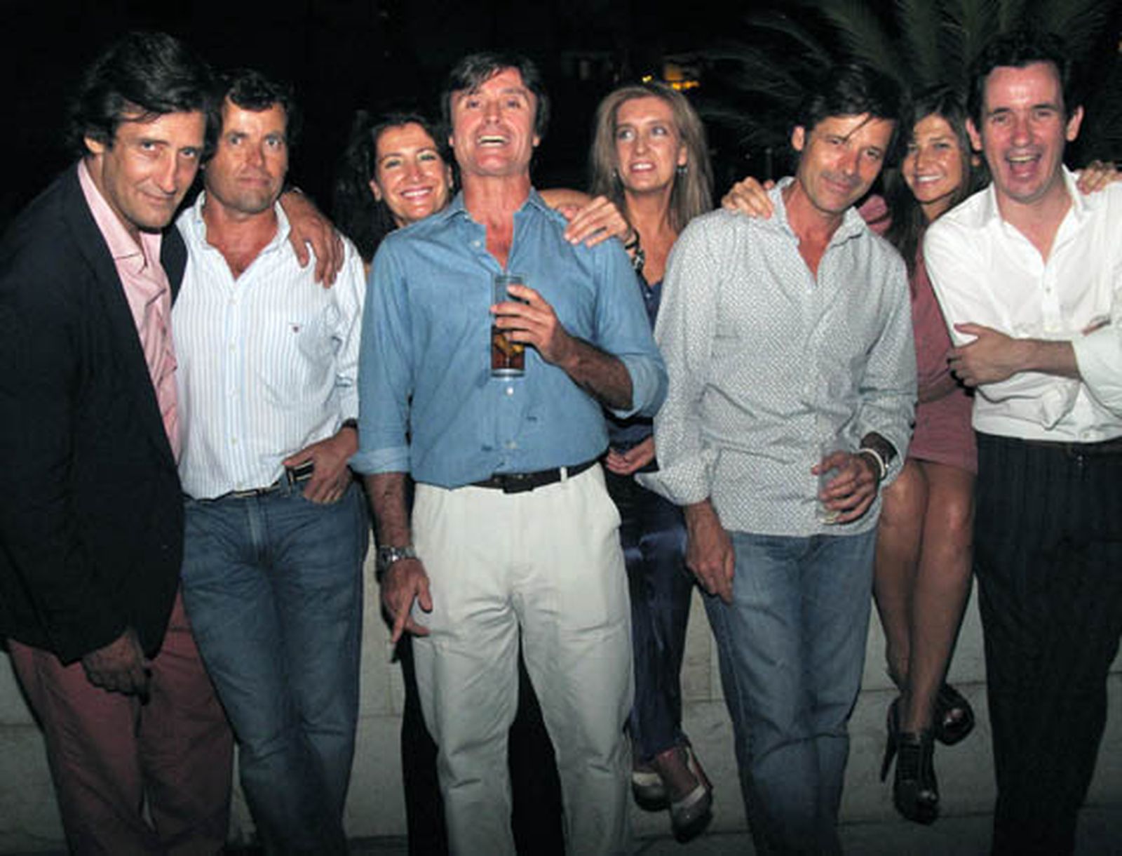 Emilio Moeckel, Juan Ternero, Inma Cambil, Ana Alonso, Marga Papalardo, Peter Suárez y Nono del Barco

Foto: Victoria Ramírez