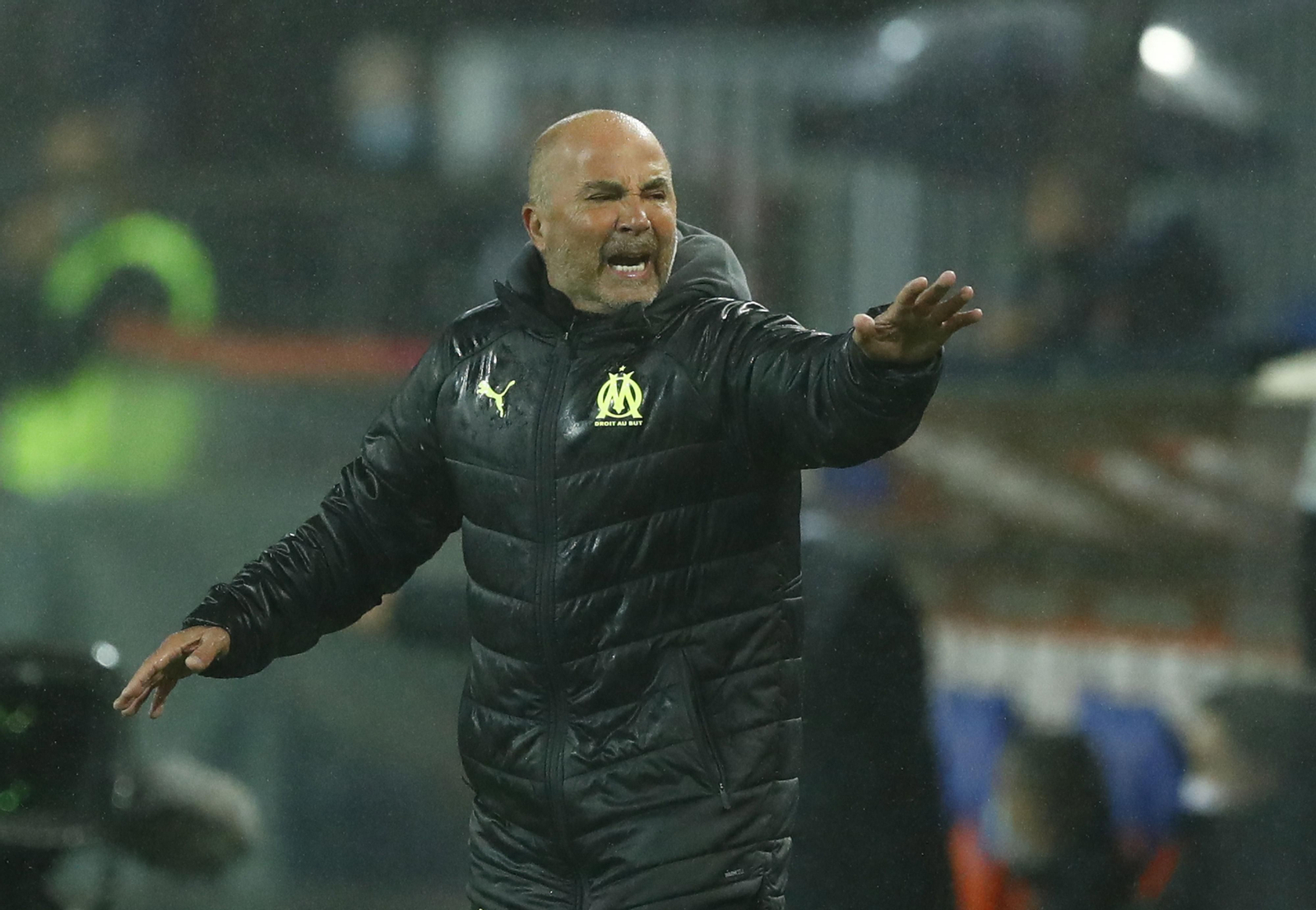 Sampaoli, en una imagen de un partido del Marsella.