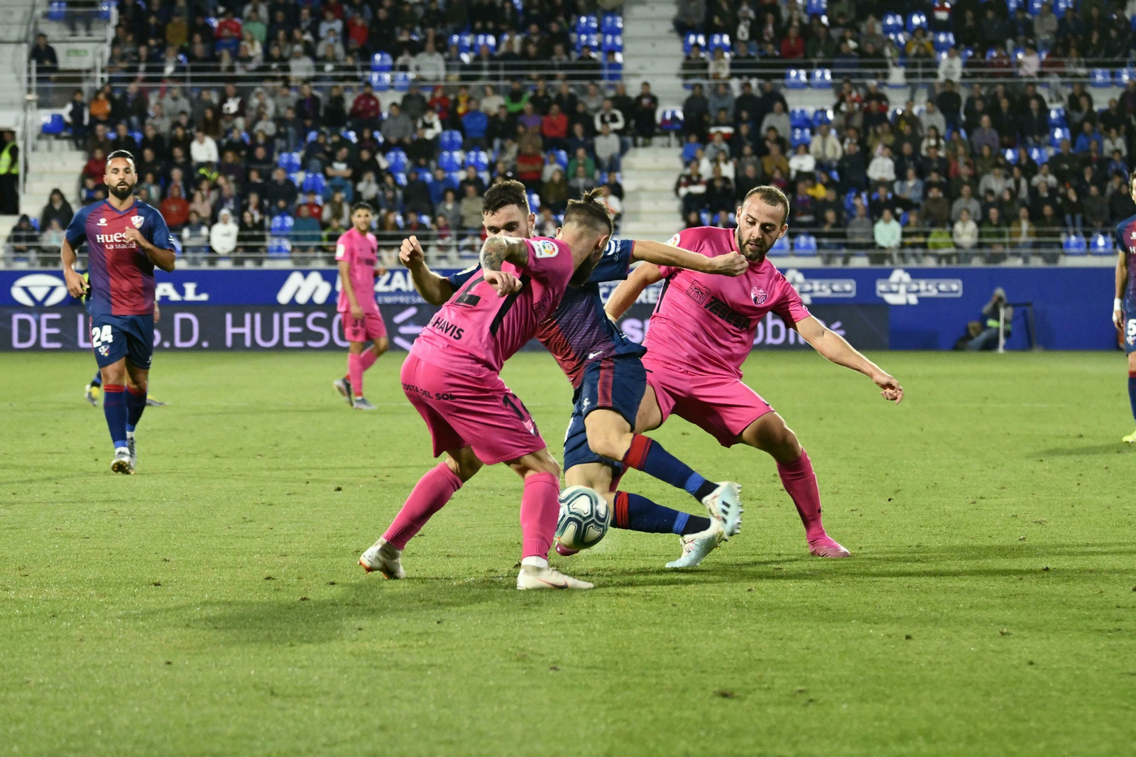 Las fotos del Huesca - Málaga CF