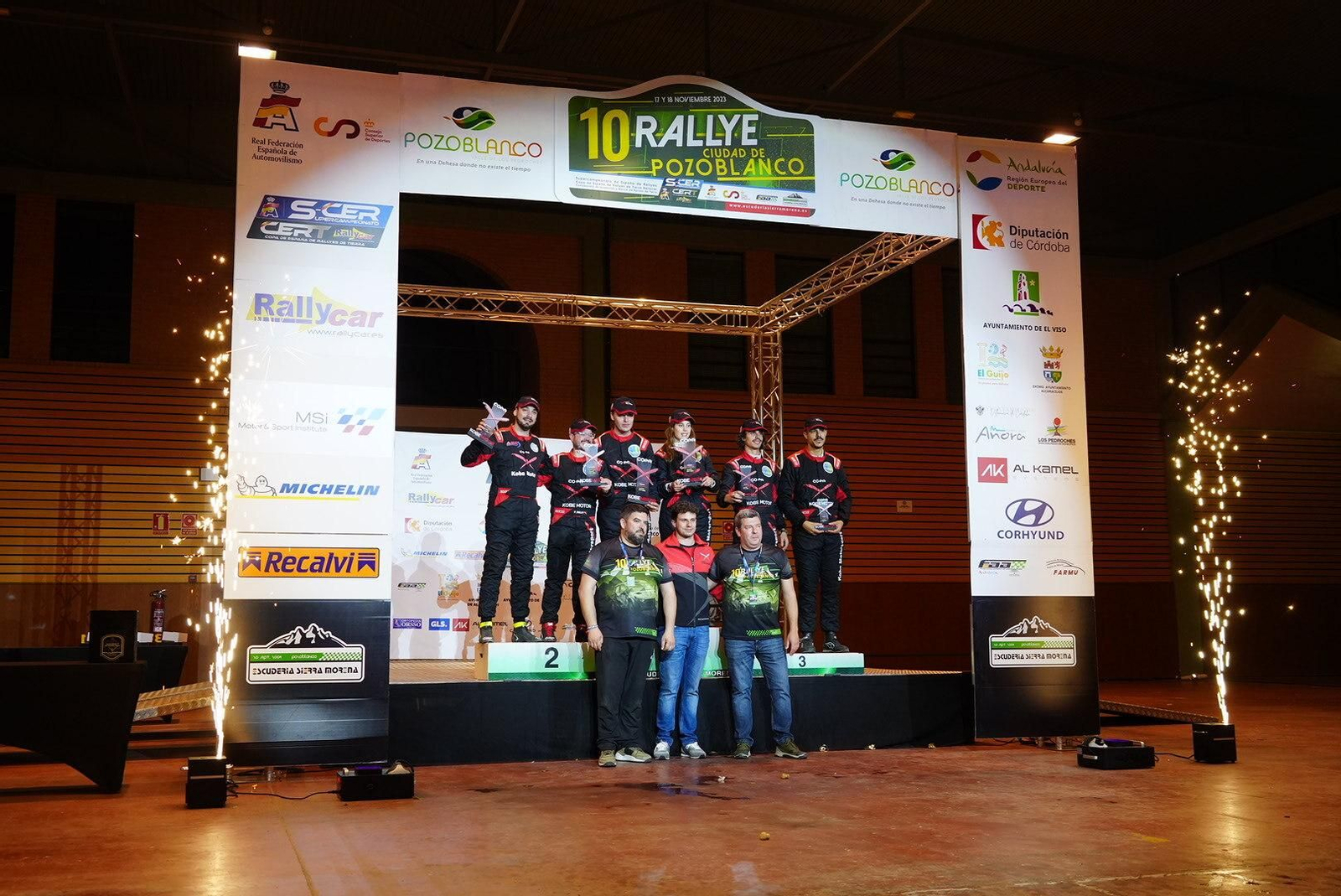 Las mejores imágenes de la entrega de premios del Rallye Ciudad de Pozoblanco